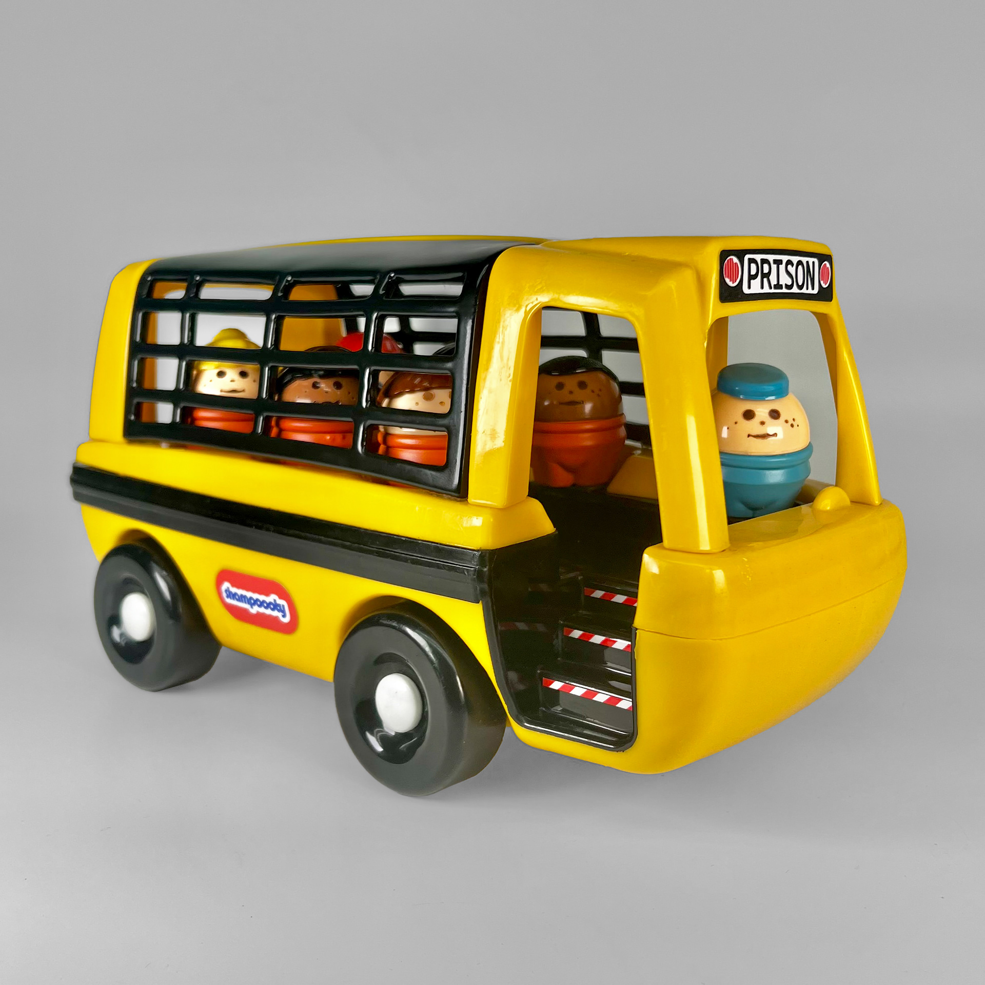 Prison Bus, 8 x 10 x 5 "