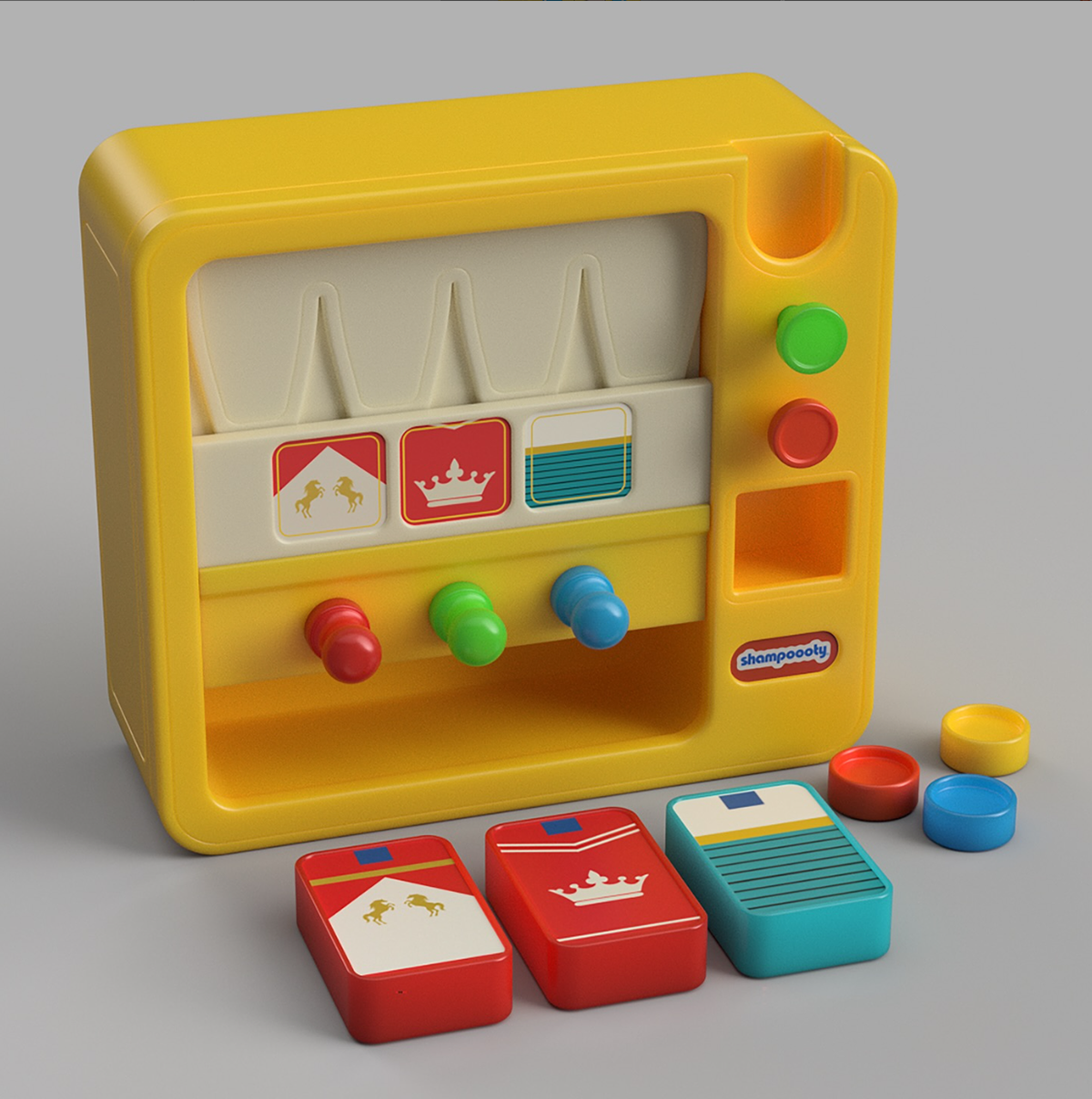 Cigarette Machine, 8 x 8 x 5 in