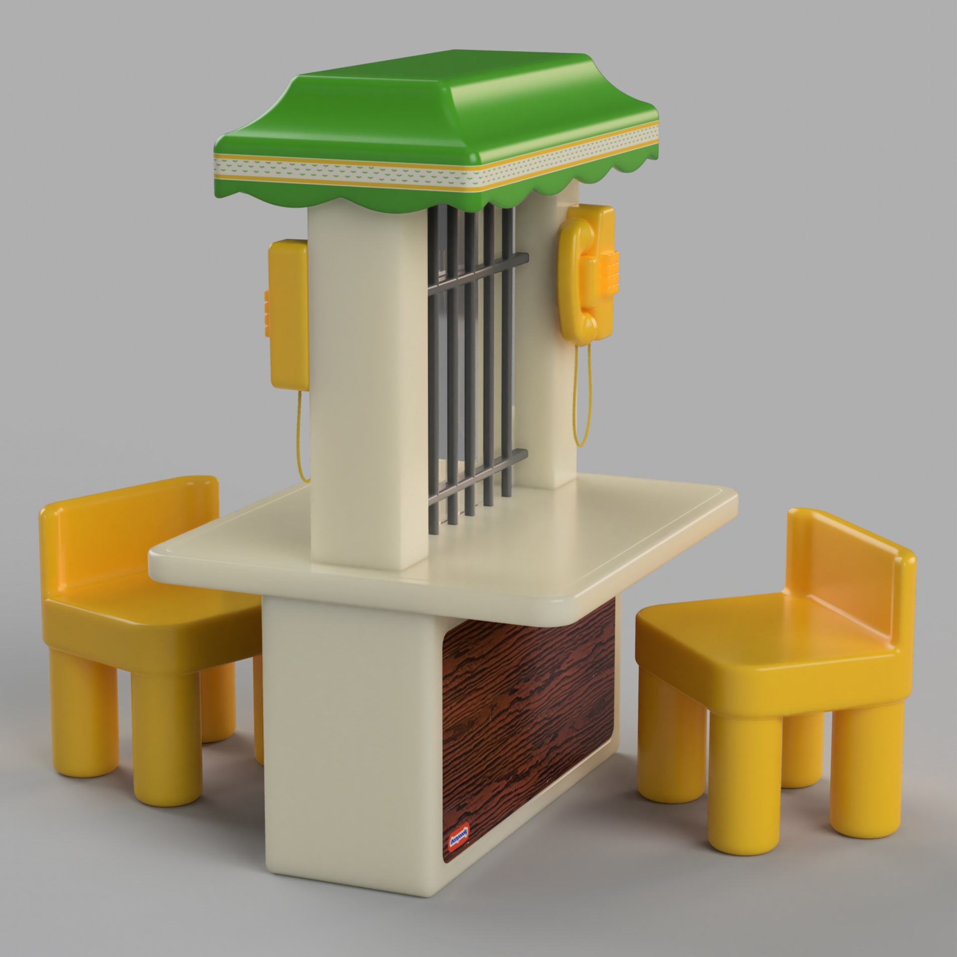 Visitation Booth, 46 x 30 x 30 in