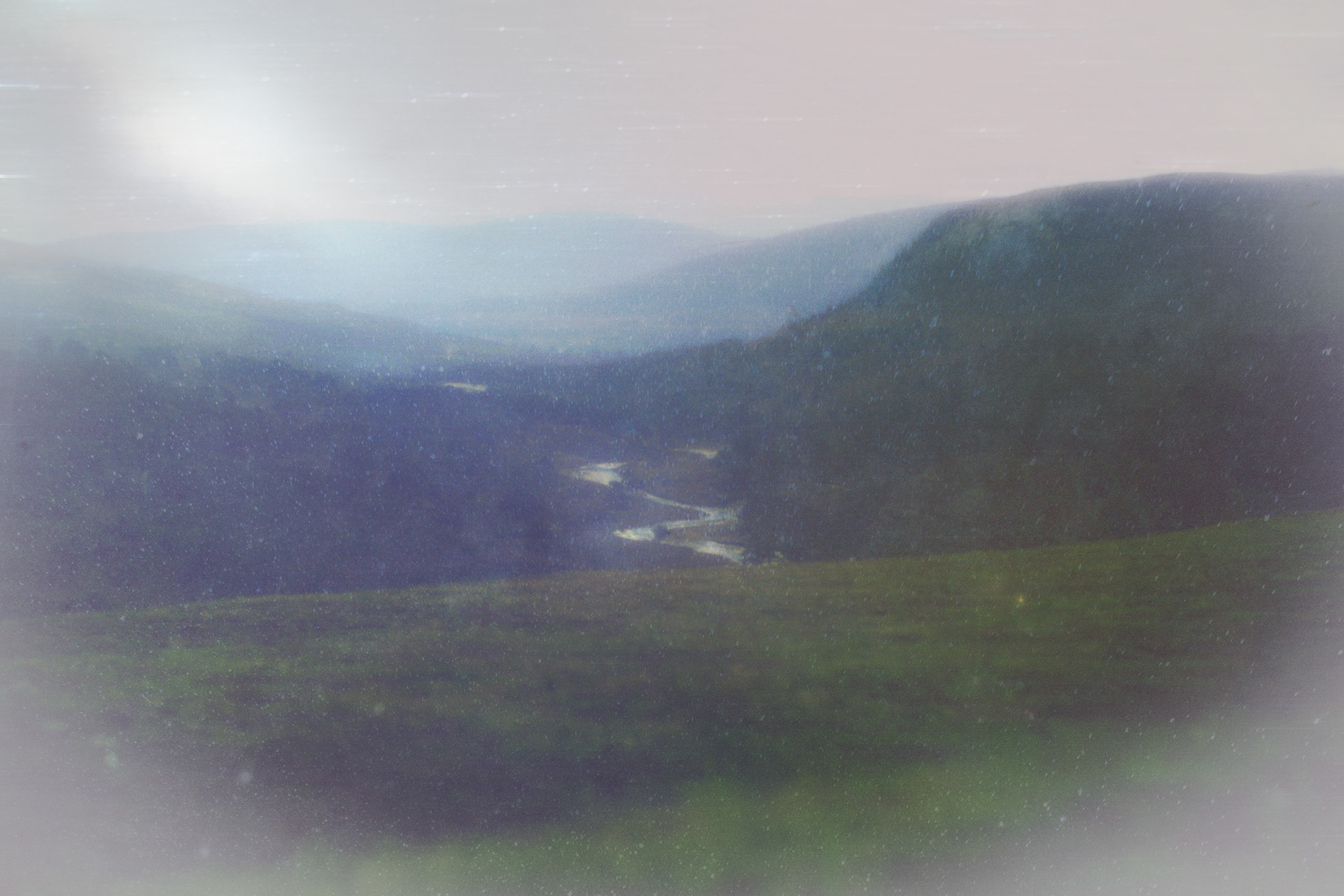 Modified image to look like a damaged film photograph, and to evoke a more ethereal feeling.