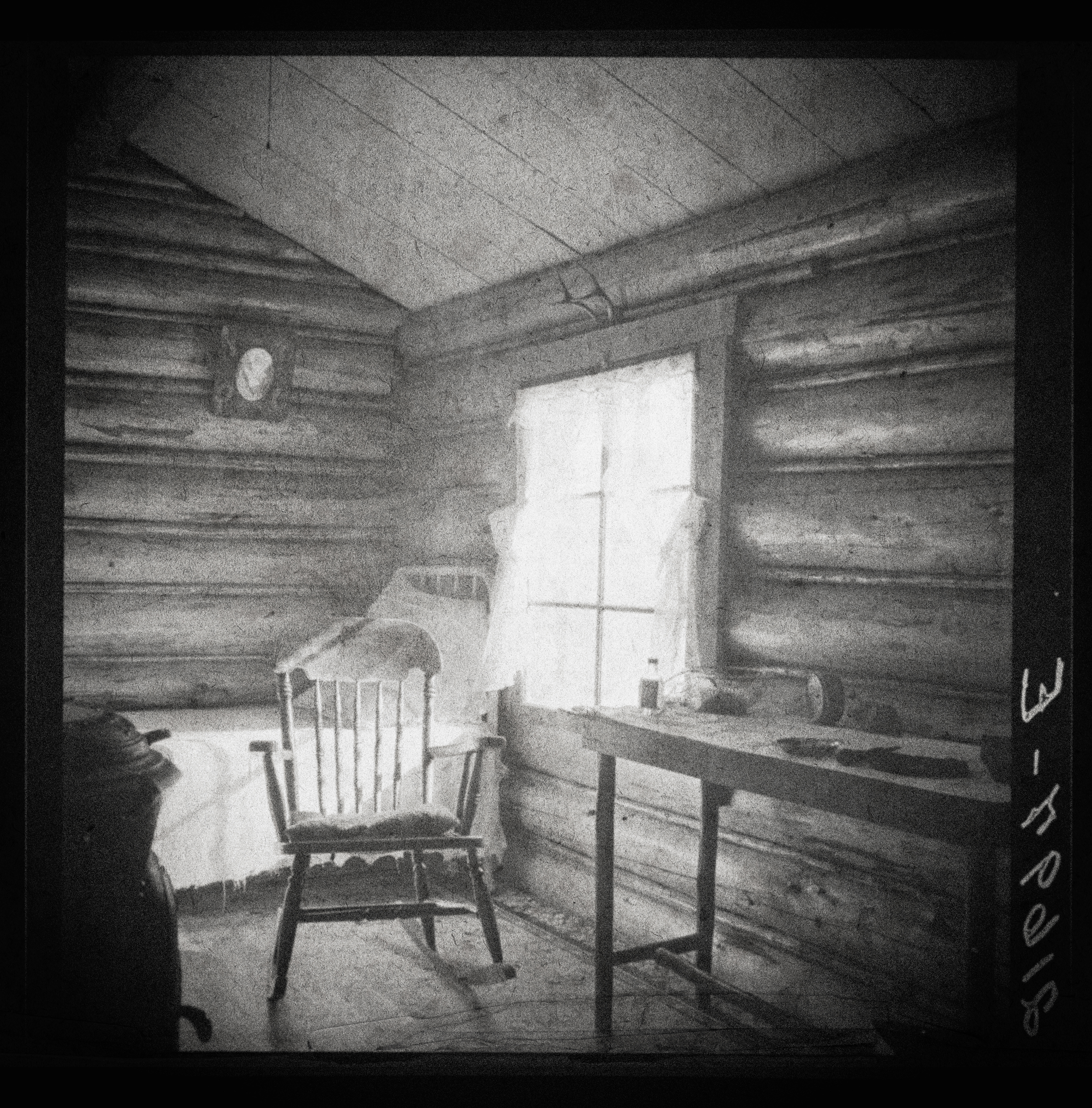 Modified image to add dust, grain, and blur to make the image look aged.