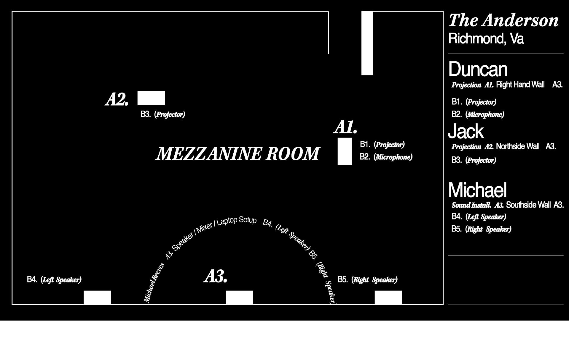 Plan by Michael Reeves