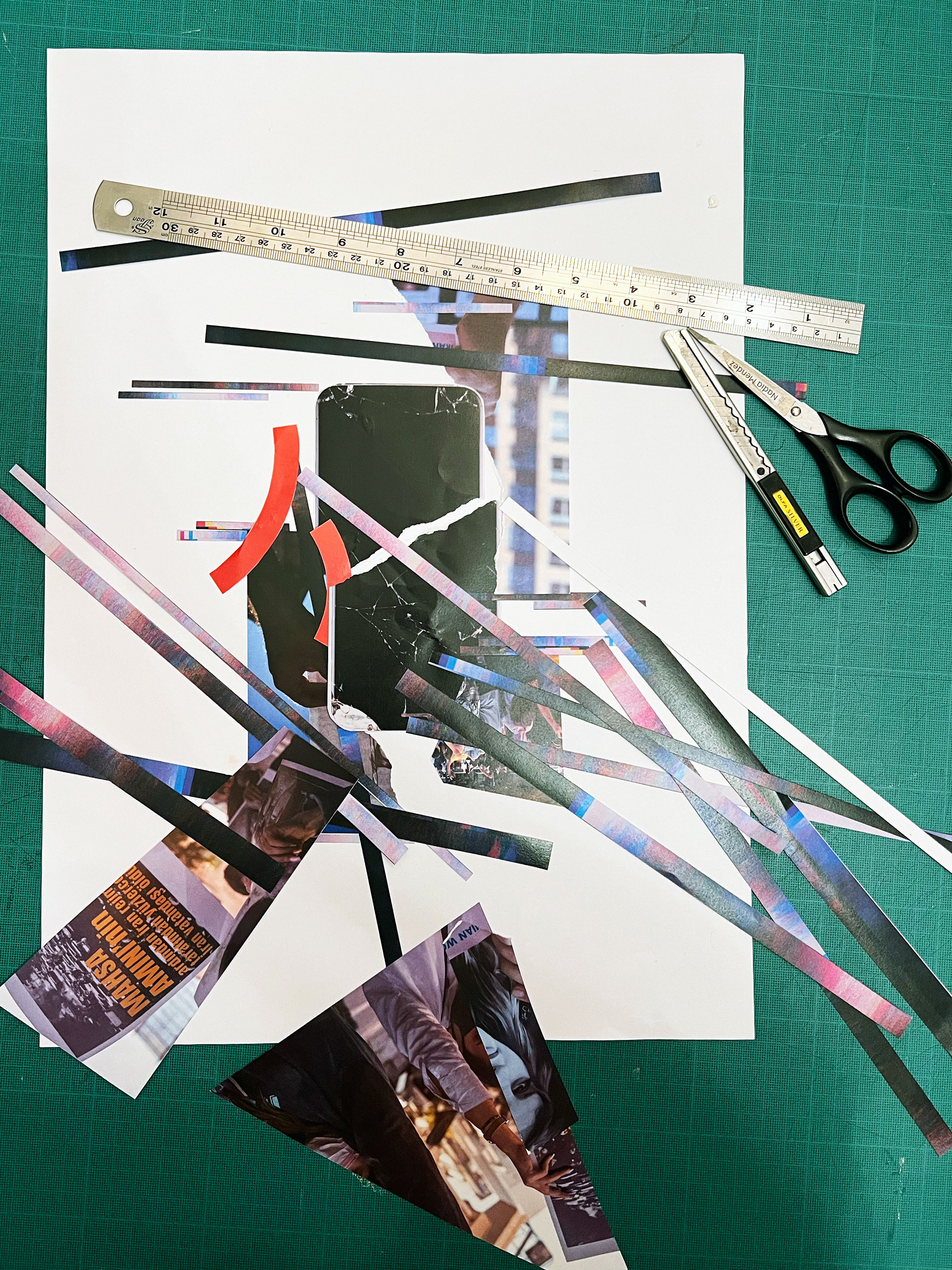 Collage process