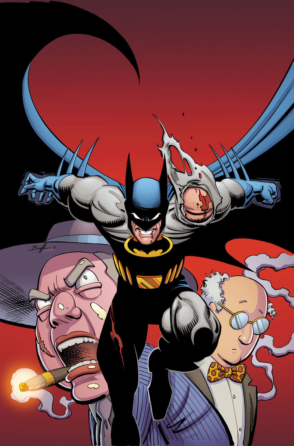 Pencils and inks: Norm Breyfogle  Color: Carlos Badilla  Batman is © and ™ by DC Comics.