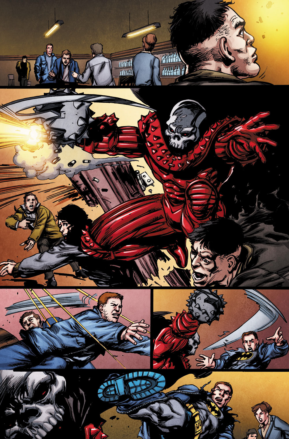 Pencils and inks: Jerry Bingham  Color: Carlos Badilla  Batman is © and ™ by DC Comics.