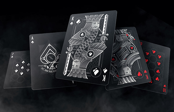 Black Playing Cards: Deck of Super Black Cards