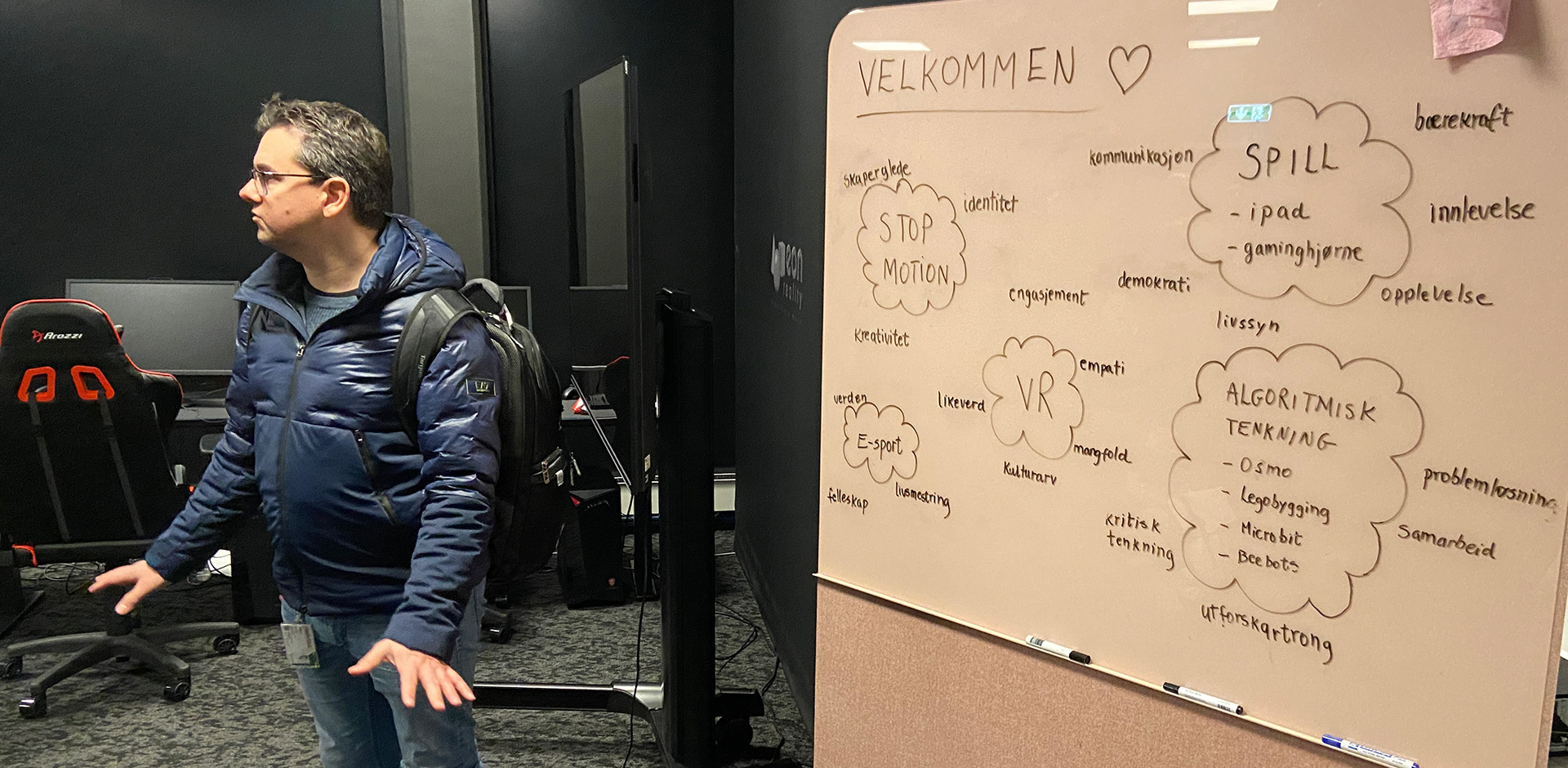 Visiting the gschool of game production and virtual reality