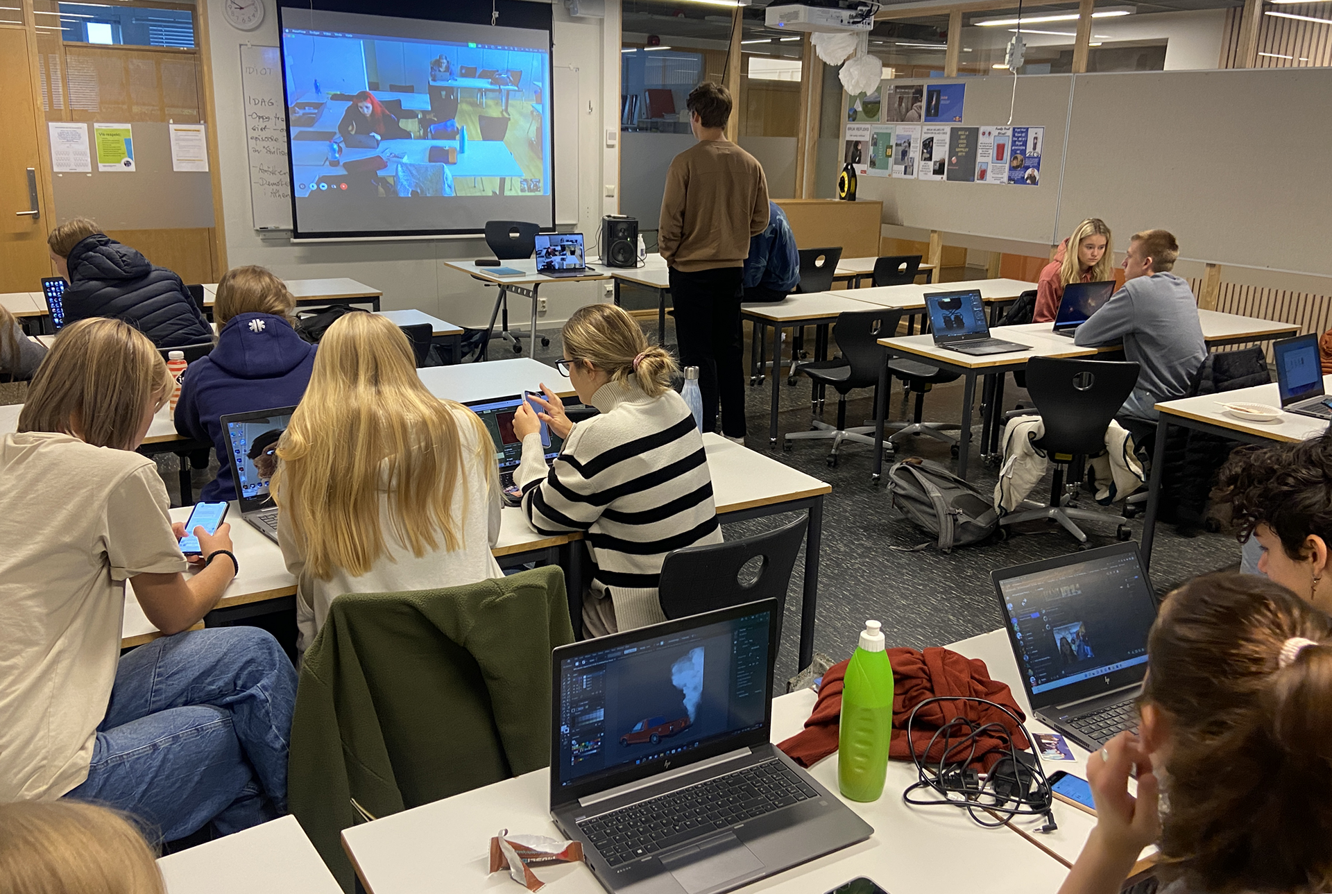 From the classroom in Norway