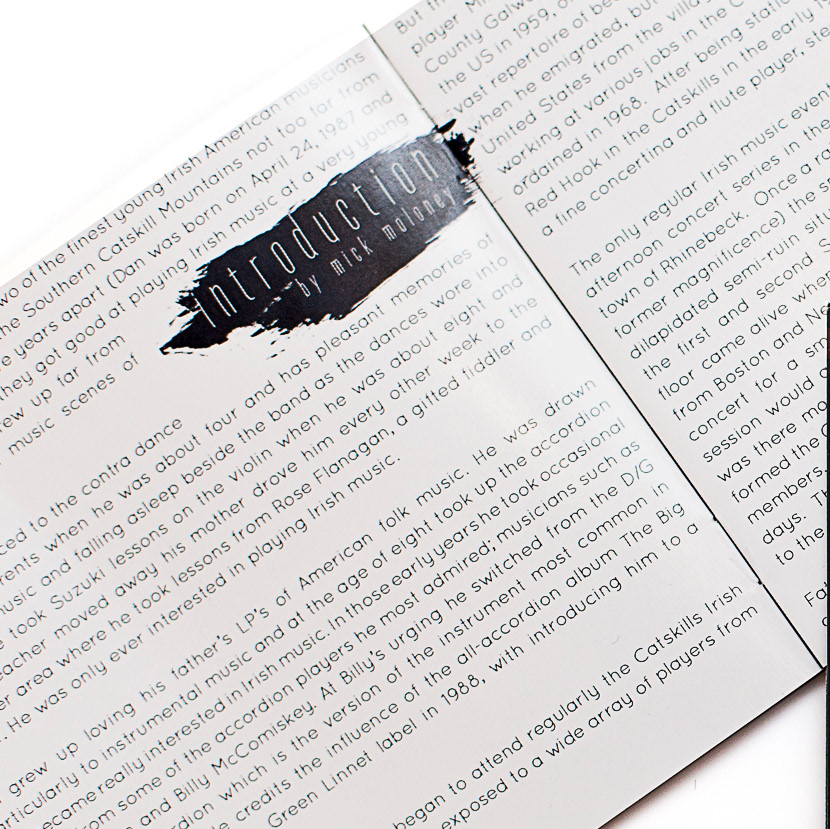 Dylan Foley and Dan Gurney's "Irish Music from the Hudson Valley."