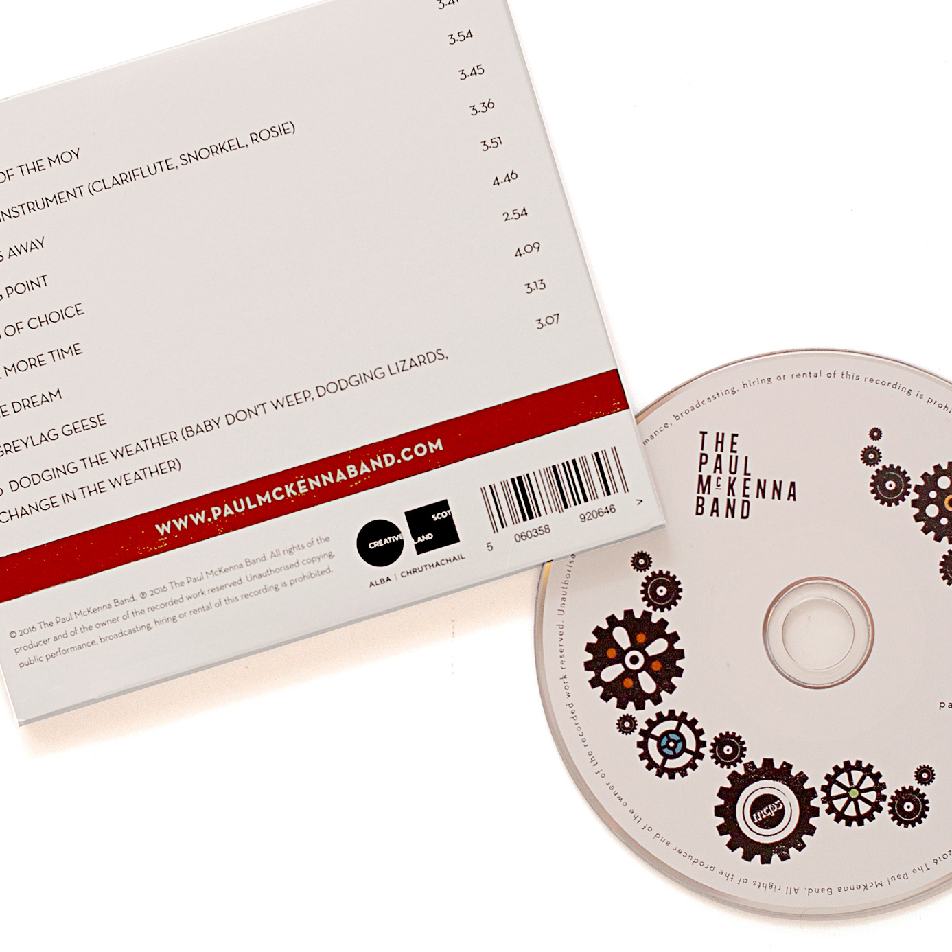 The Paul McKenna Band's "Paths That Wind."