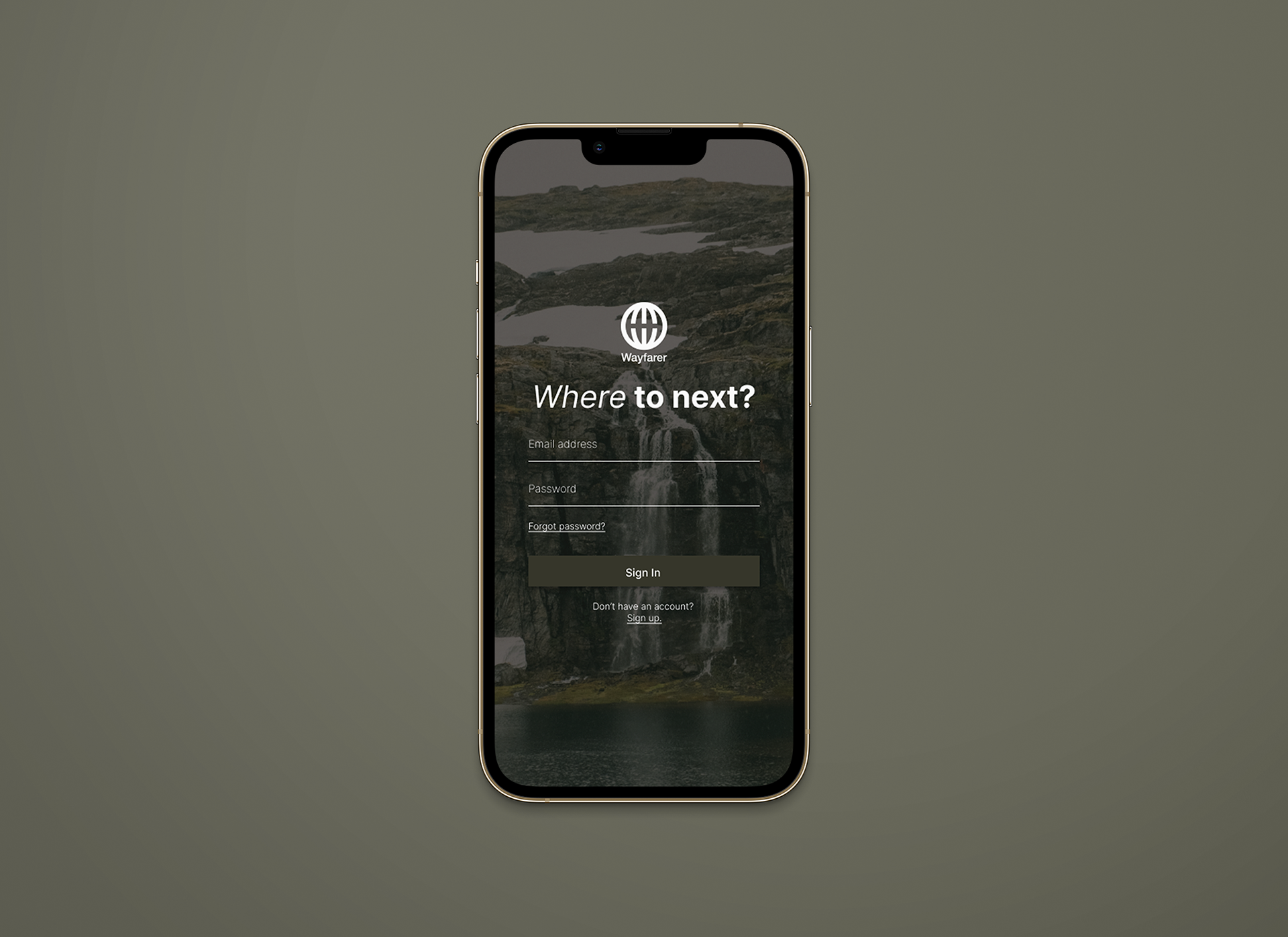 login/ sign up