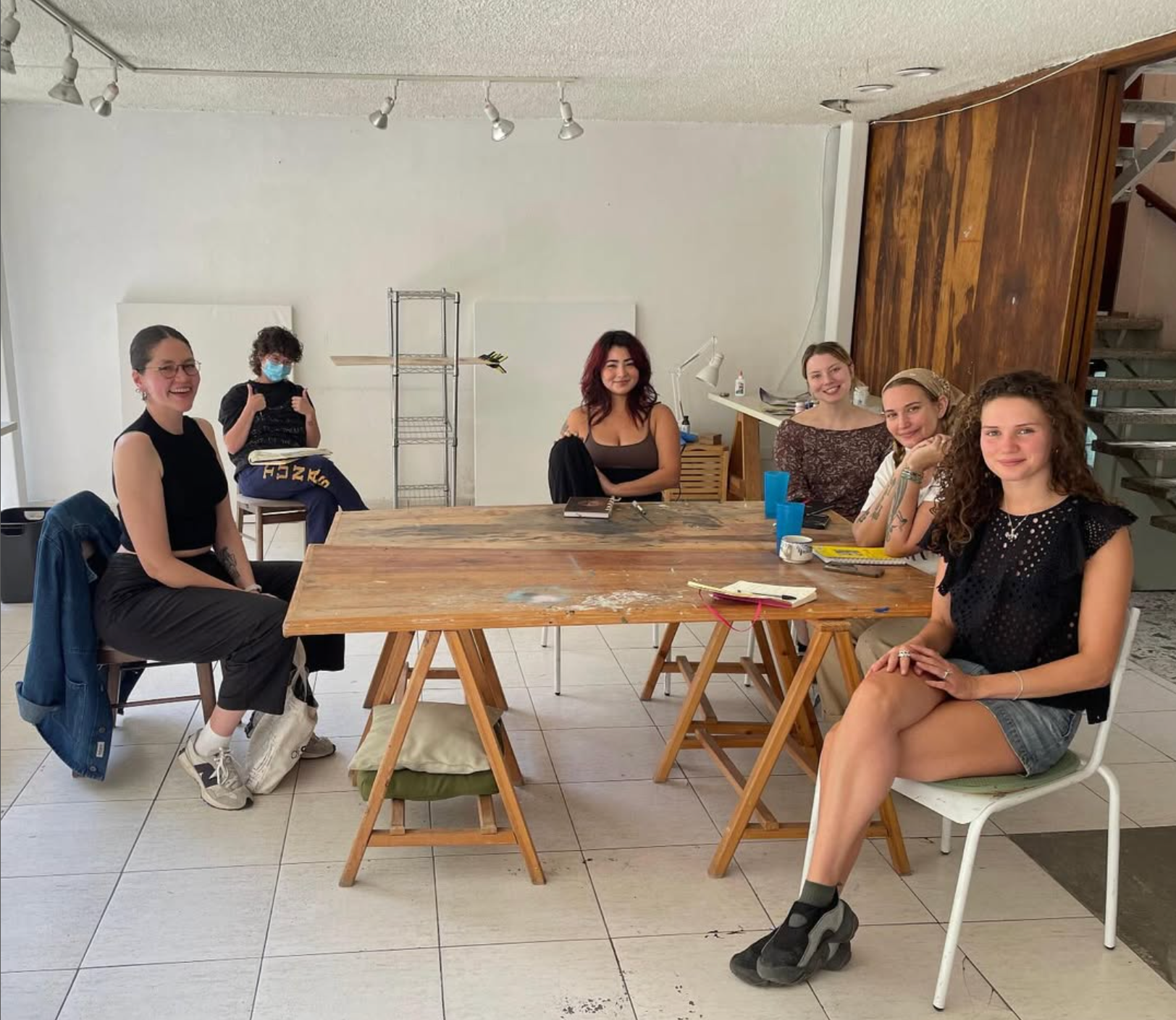 Sesión de acompañamiento para creación de statement y portafolio de artista en Casa Lü Parque
