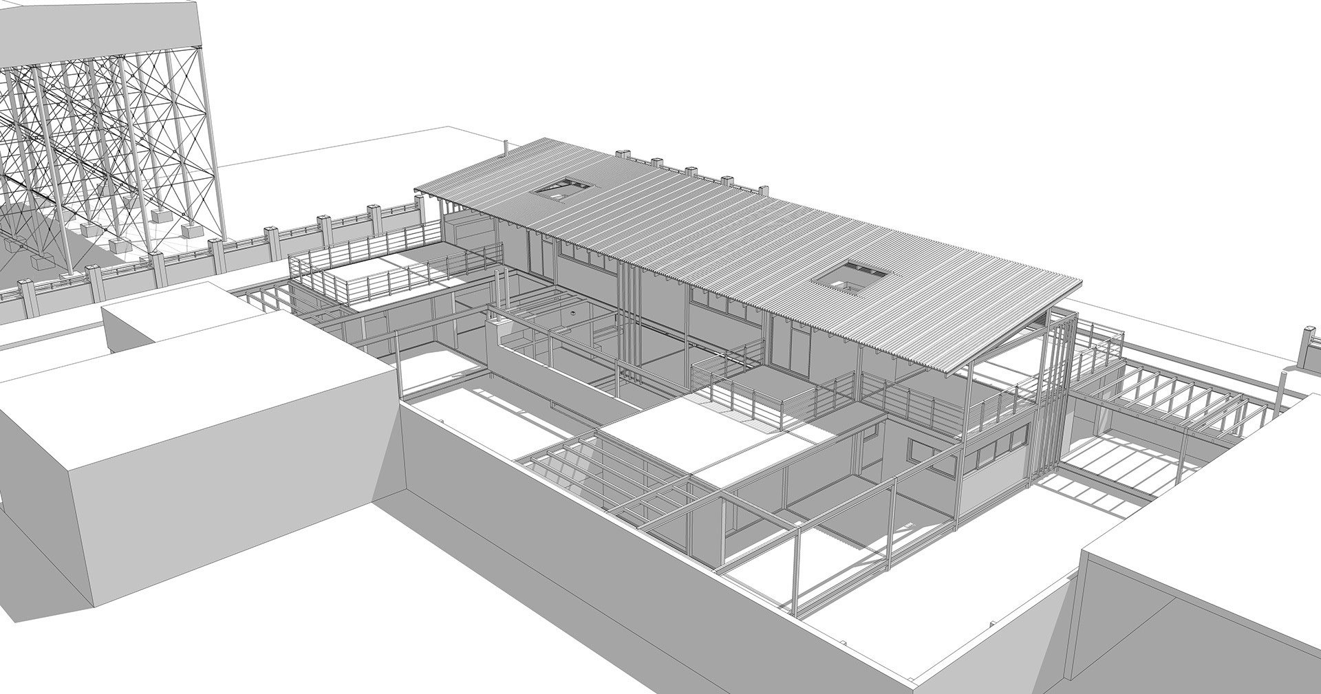 Viviendas Agrupadas Corrientes - Modelado 3D