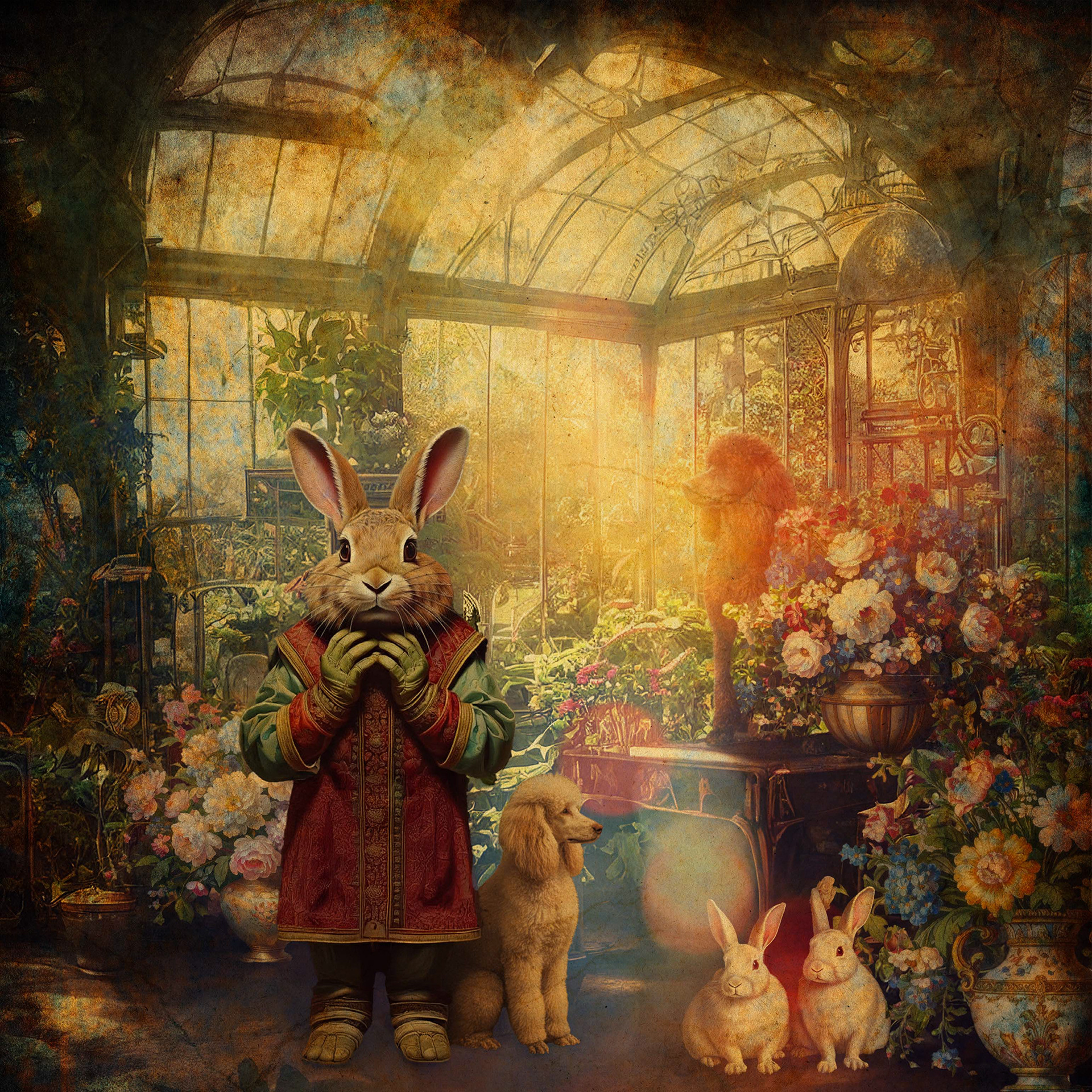 Rabbits and Poodles Day 23