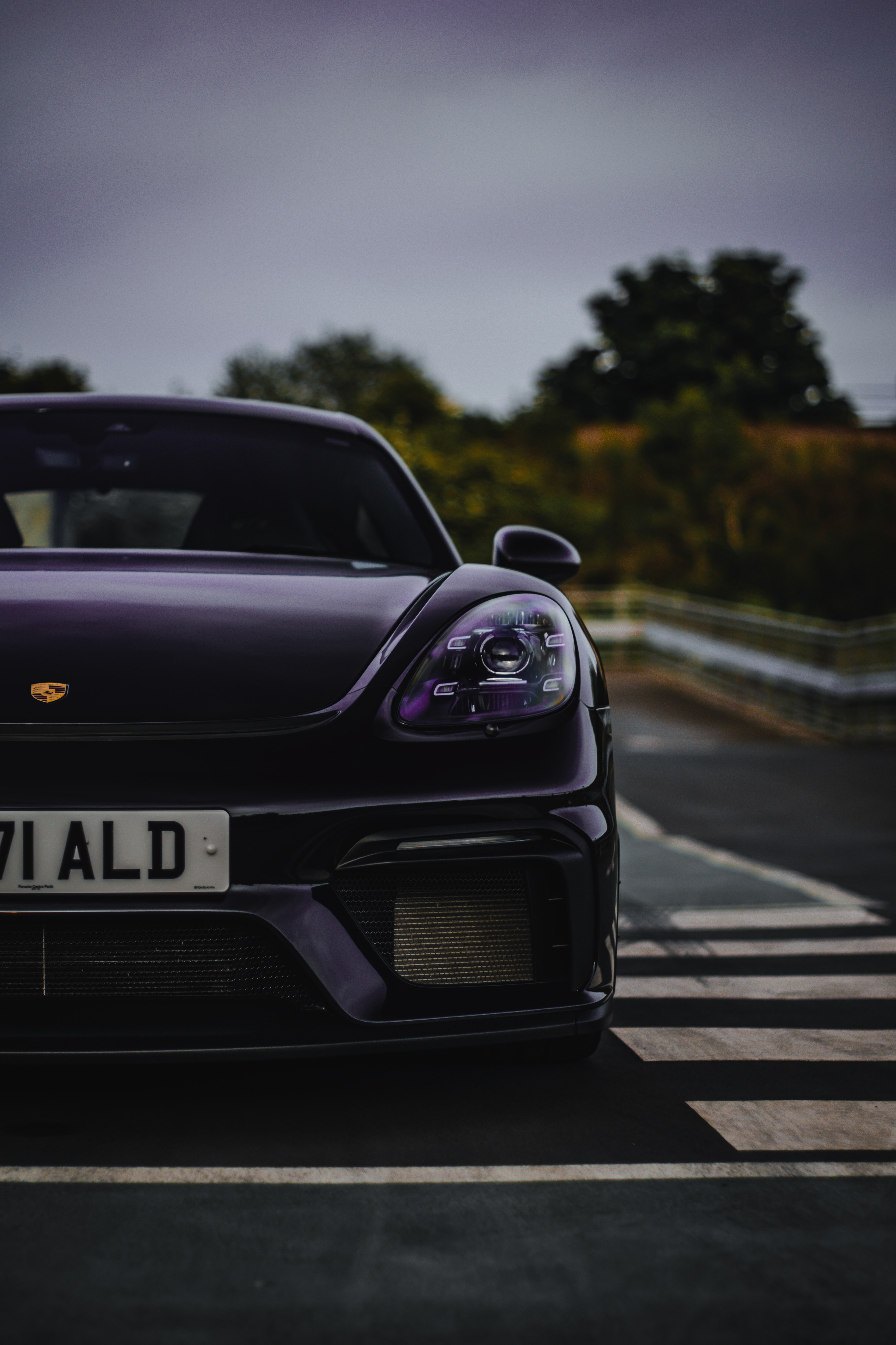 Porsche GT4 (Front Headlight Shot)