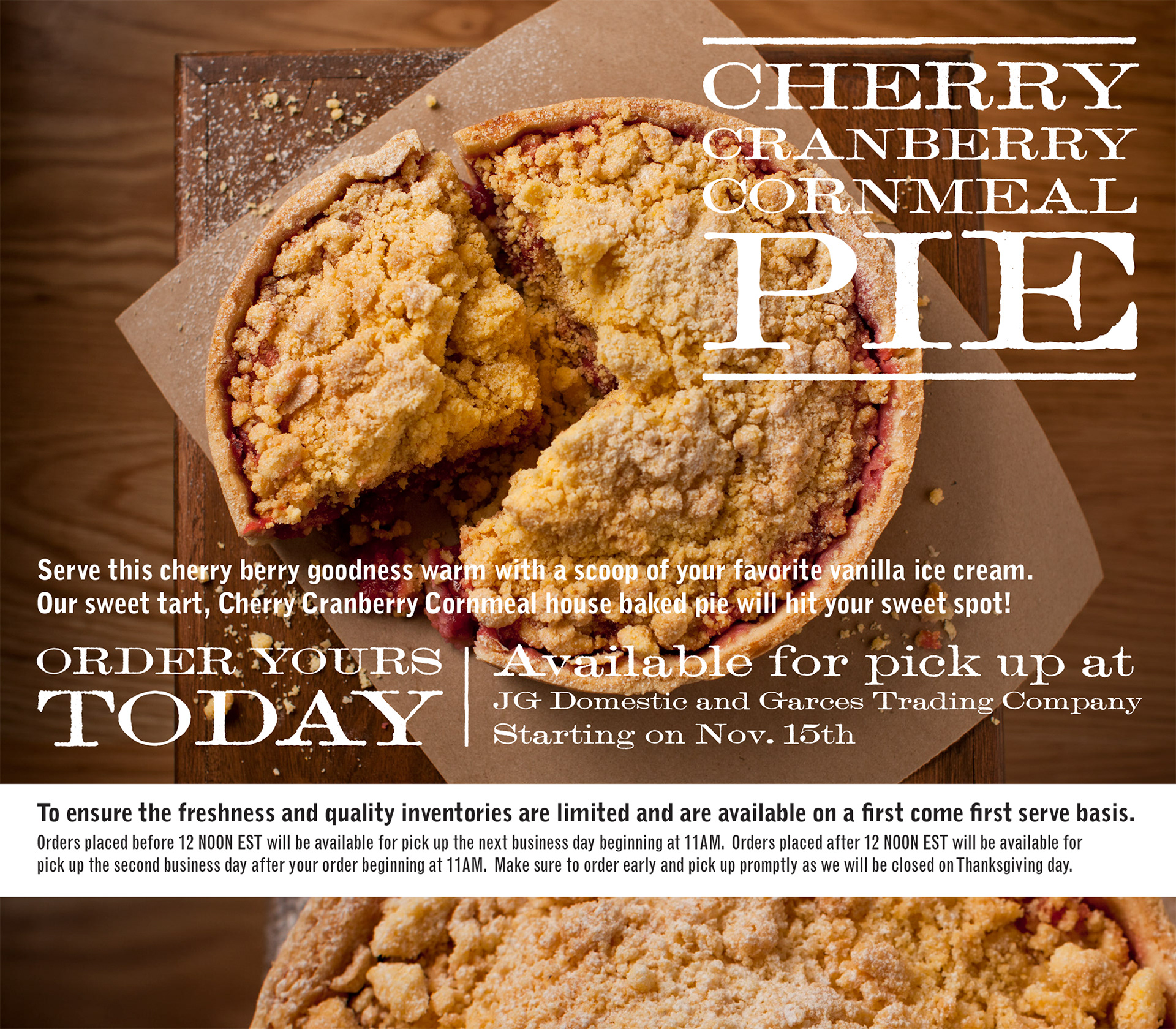 neil lebude Holiday Pie Check Presenter & Ads