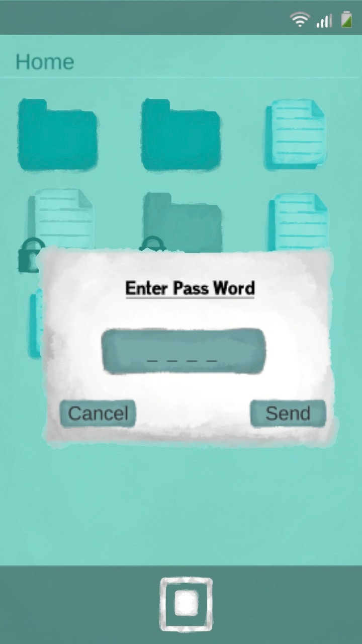 Application Fichiers : PassWord