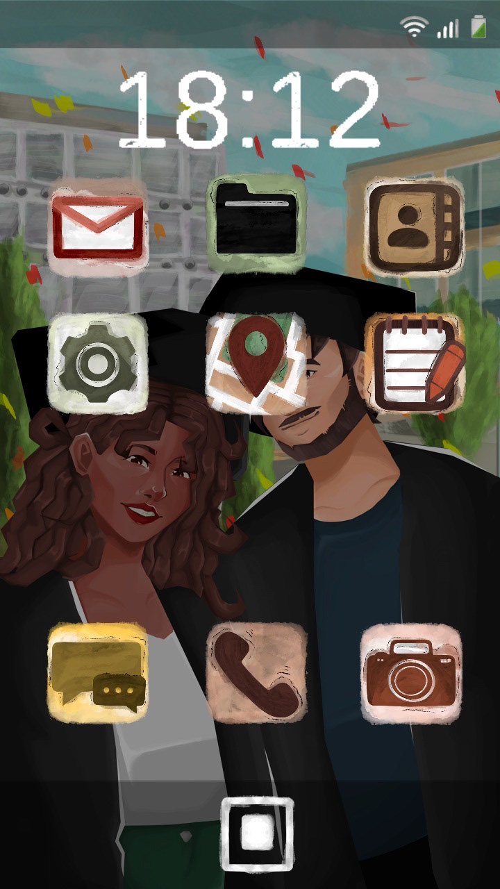 What the icons look like in the game (the back-end environment was created by another da in the team)