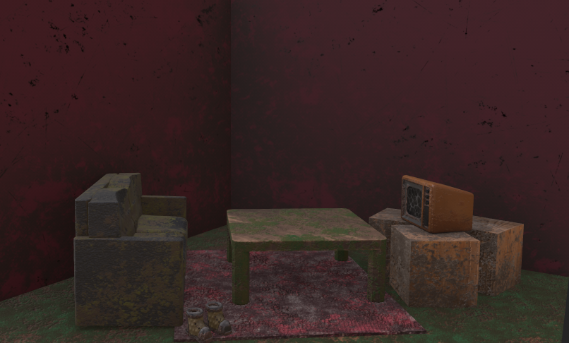 Made in Blender and Substance Painter