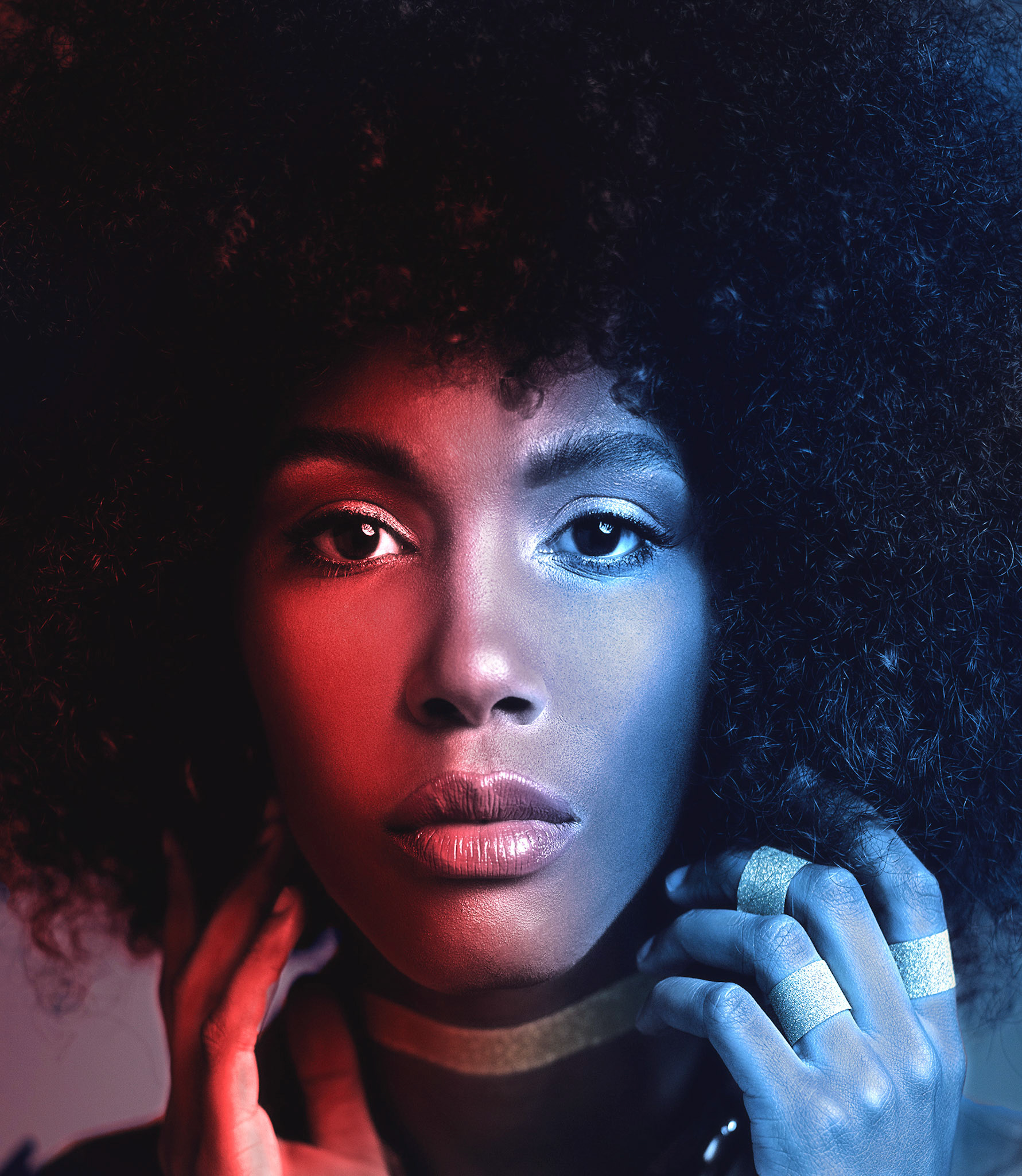 Original Photo by murat esibatir from PexelsExperimenting with adding red and blue colours to this portrait. I believe it adds an additional bit of drama to the image.