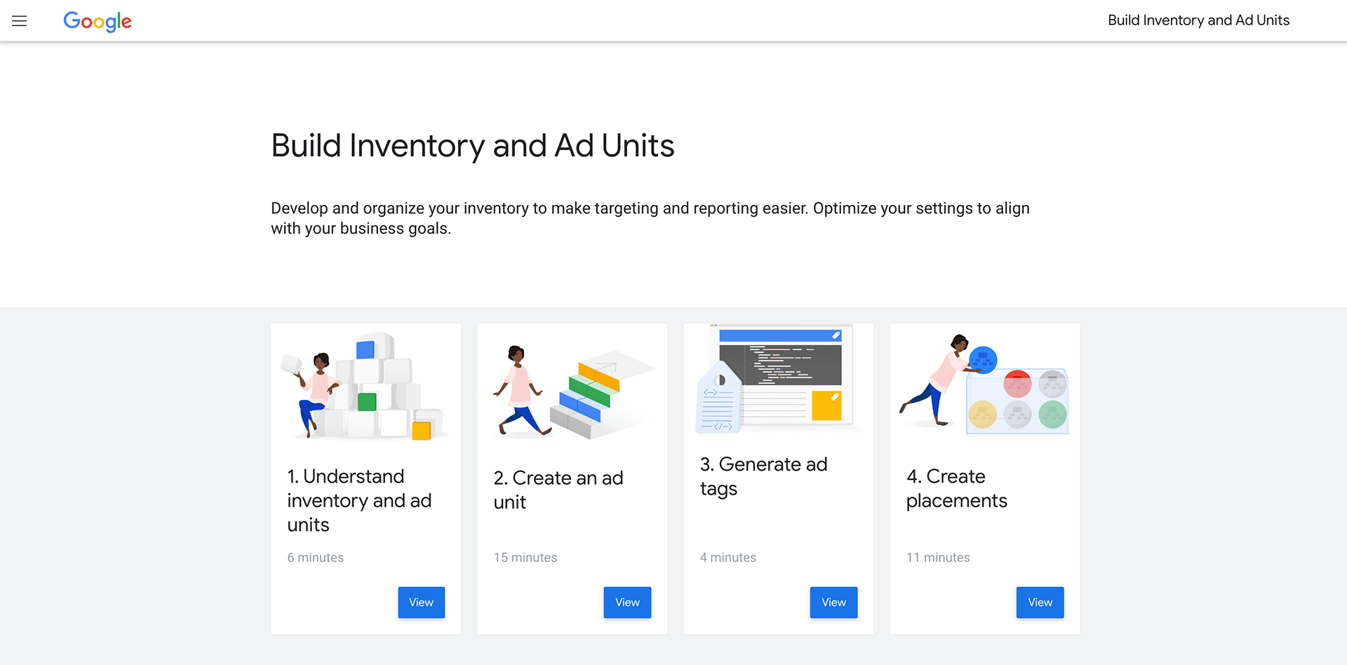 Example Skillshop Course