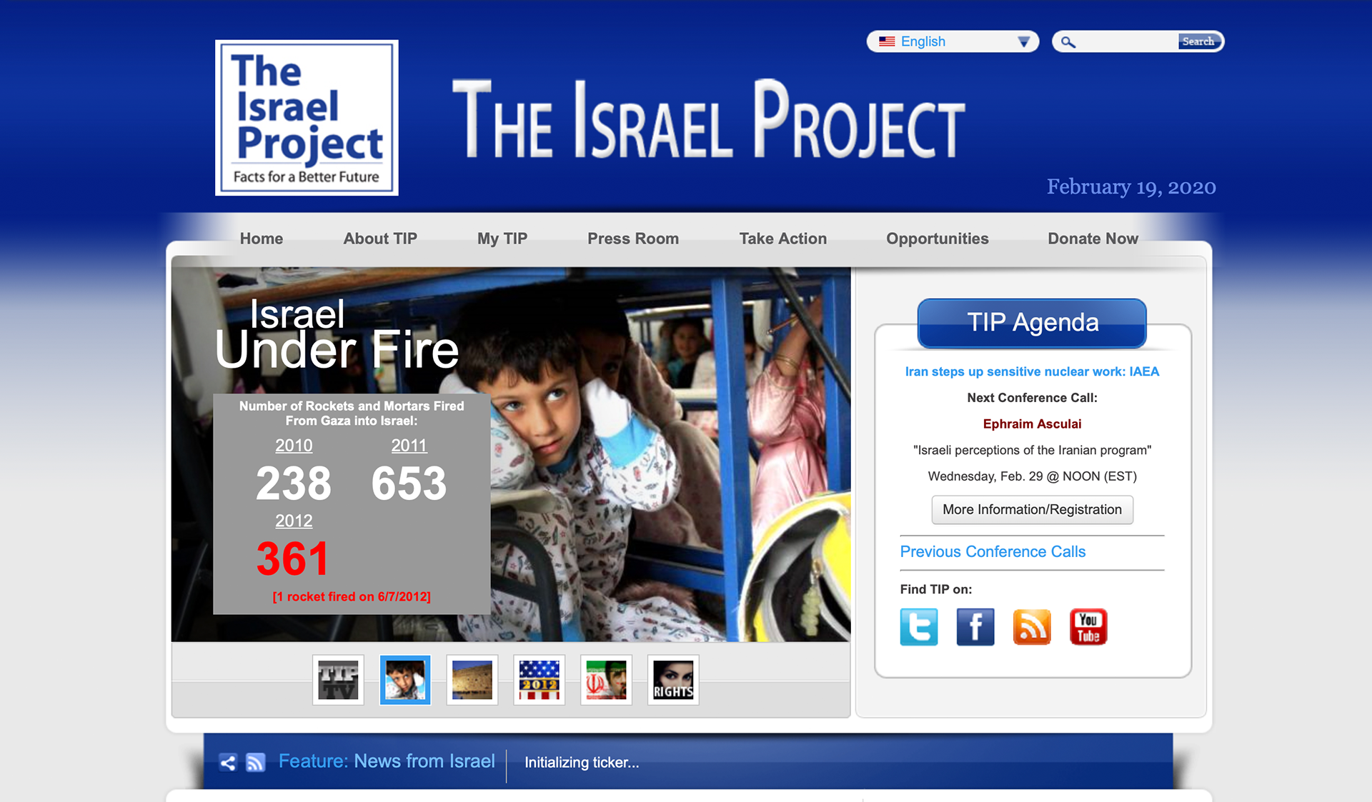 Homepage with custom JavaScript widgets