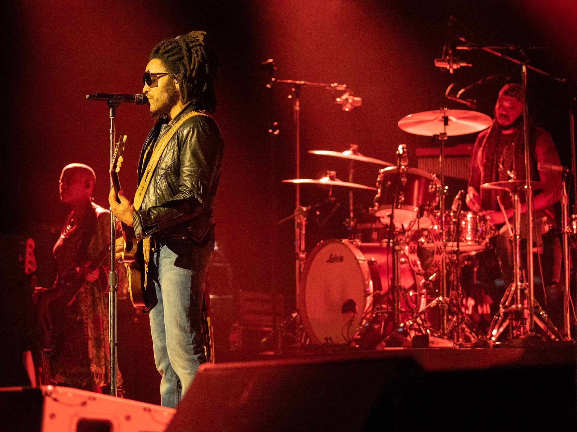 Lenny Kravitz at the AT&T Business Summit, The Bomb Factory, Dallas on November 5th, 2019.