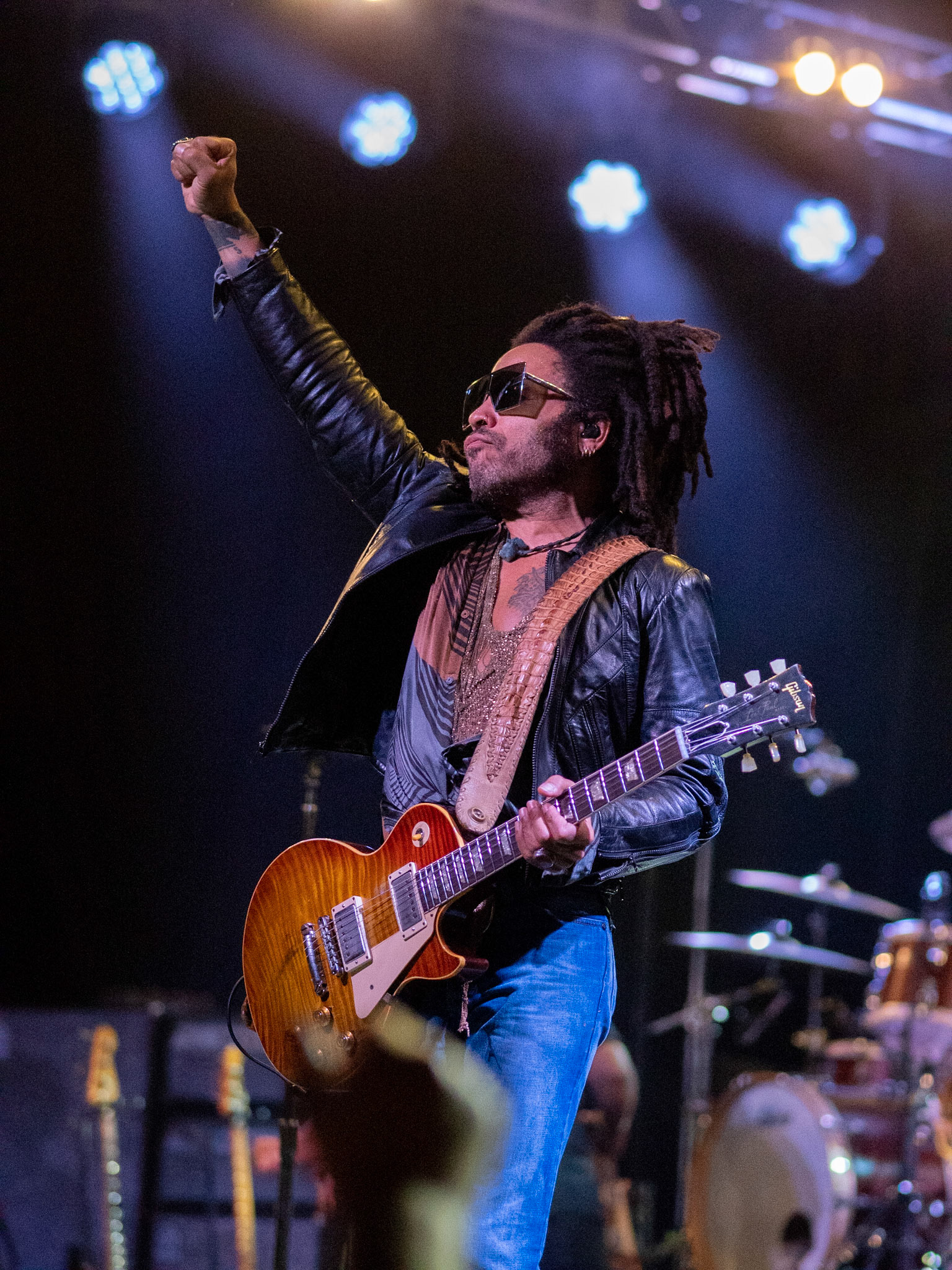 Lenny Kravitz at the AT&T Business Summit, The Bomb Factory, Dallas on November 5th, 2019.