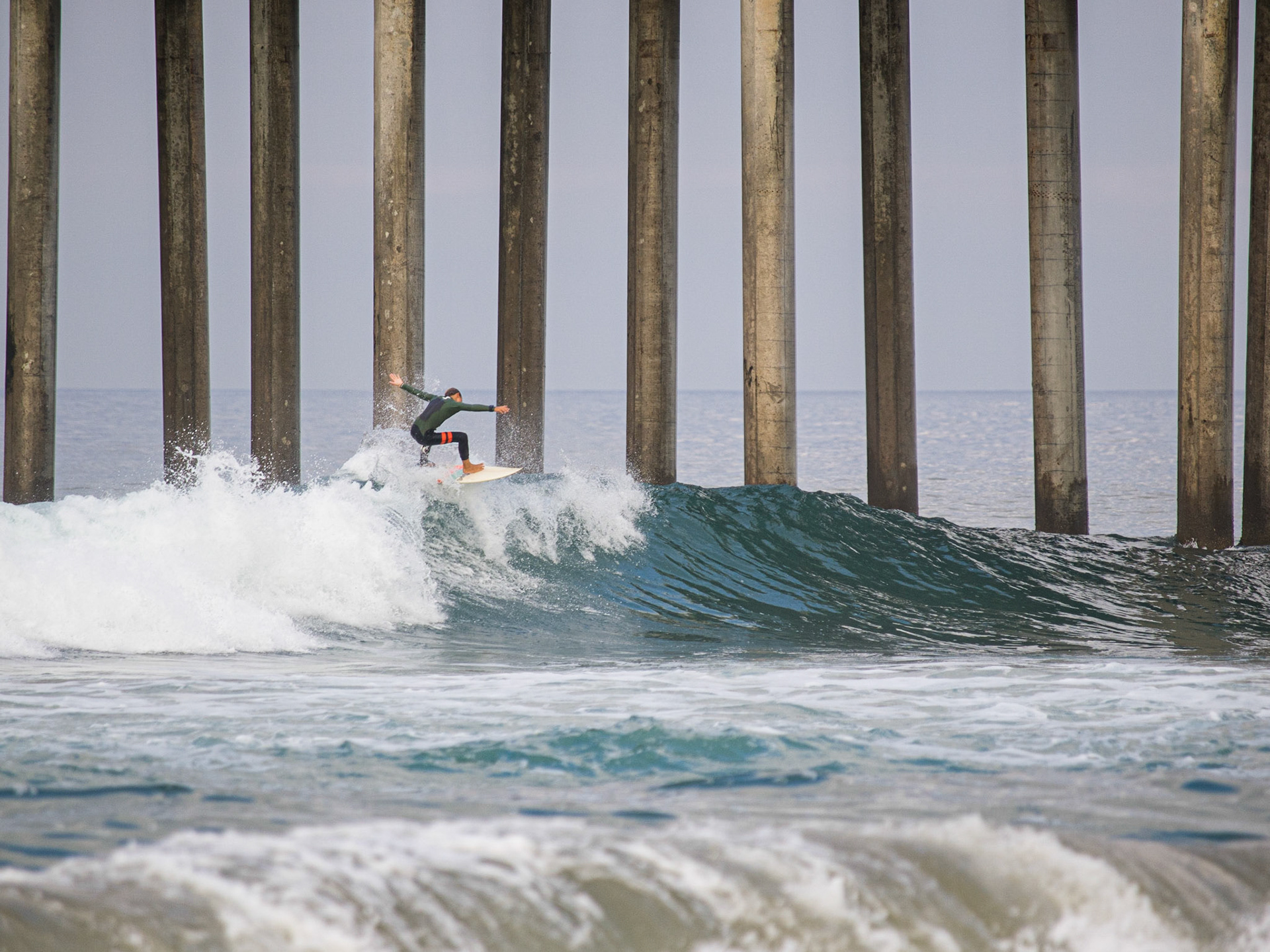 Huntington Beach, Los Angeles, California. United States of America. August 2014.