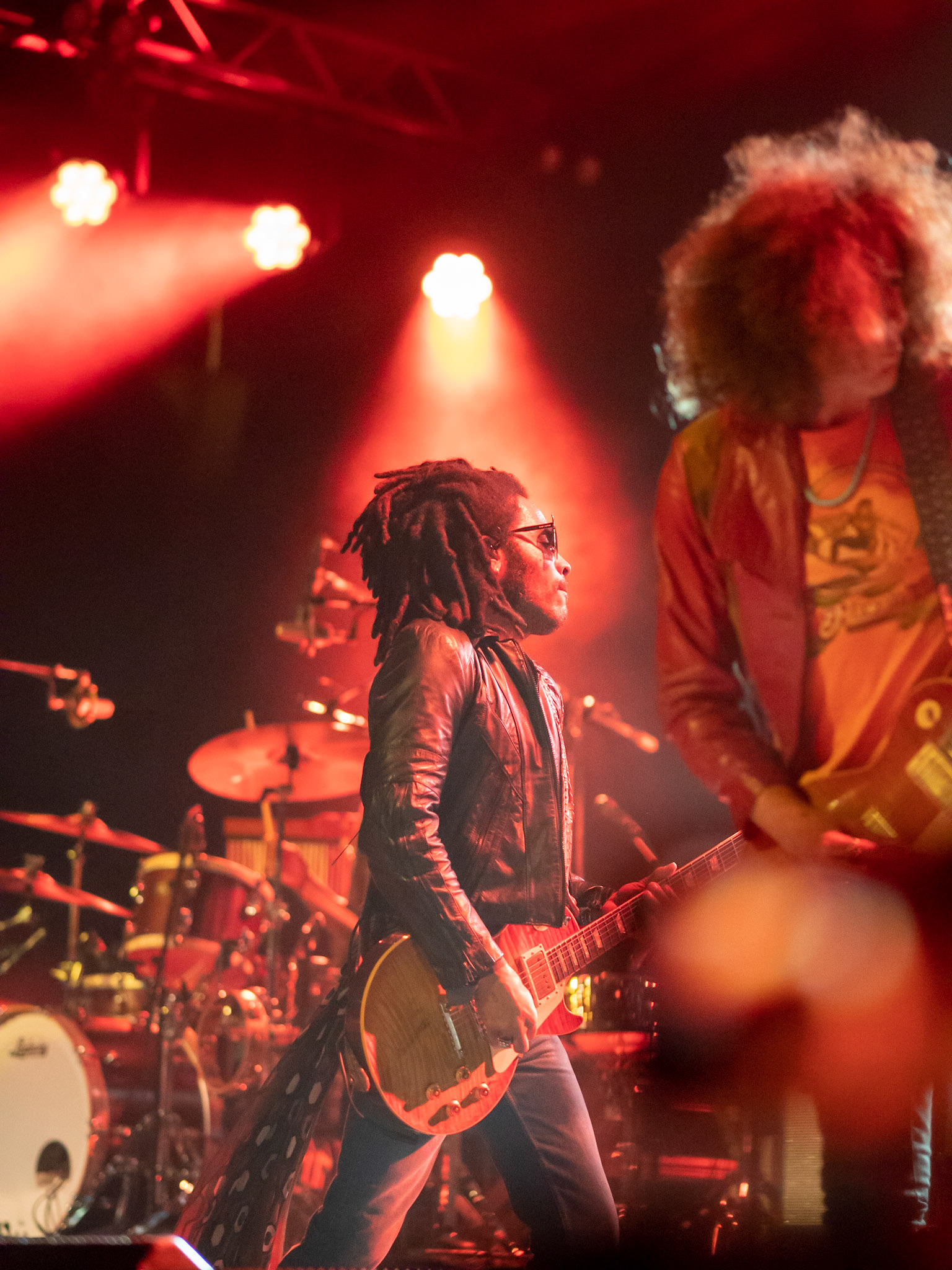 Lenny Kravitz at the AT&T Business Summit, The Bomb Factory, Dallas on November 5th, 2019.