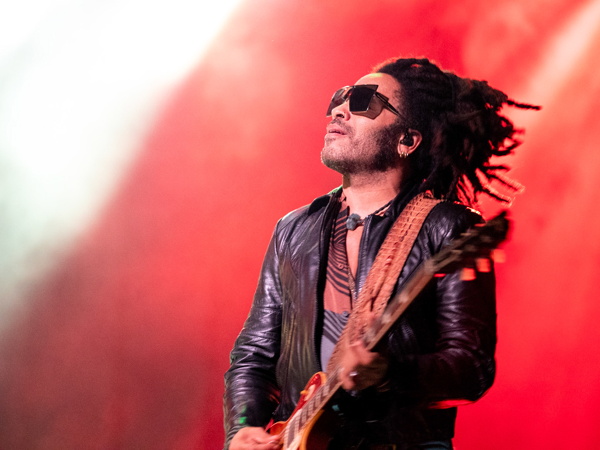 Lenny Kravitz at the AT&T Business Summit, The Bomb Factory, Dallas on November 5th, 2019.