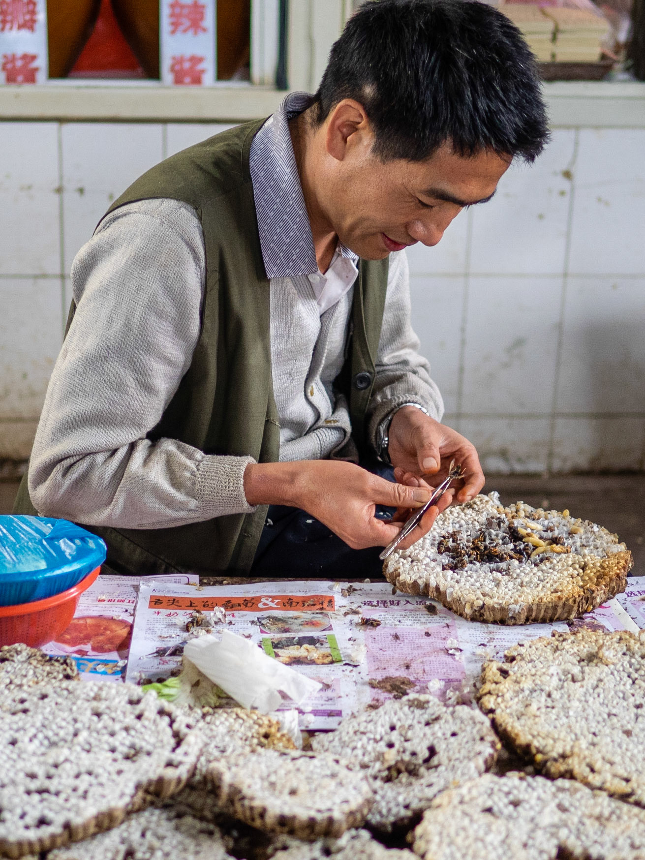 Kunming, Yunnan. China. October 2014.