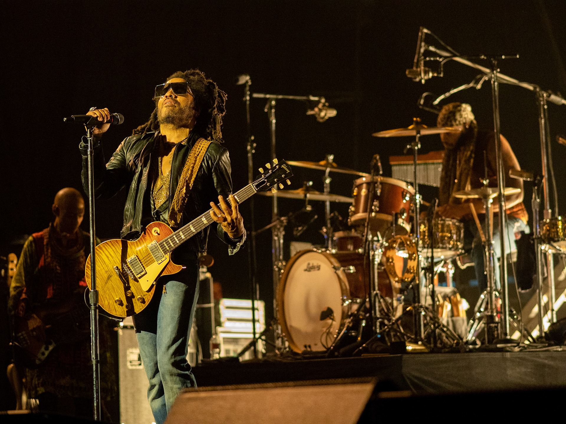 Lenny Kravitz at the AT&T Business Summit, The Bomb Factory, Dallas on November 5th, 2019.