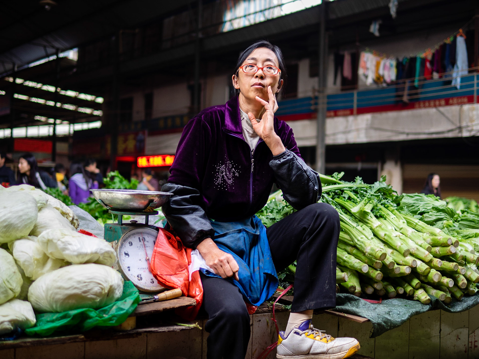 Kunming, Yunnan. China. October 2014.