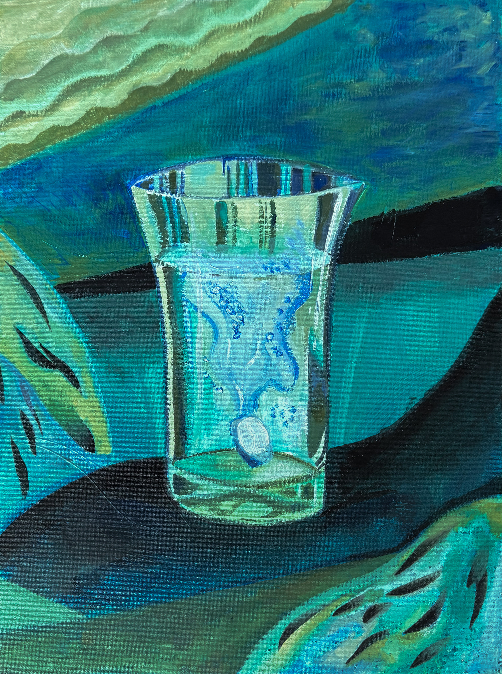 Green and Blue Alka Seltzer (July 2025)