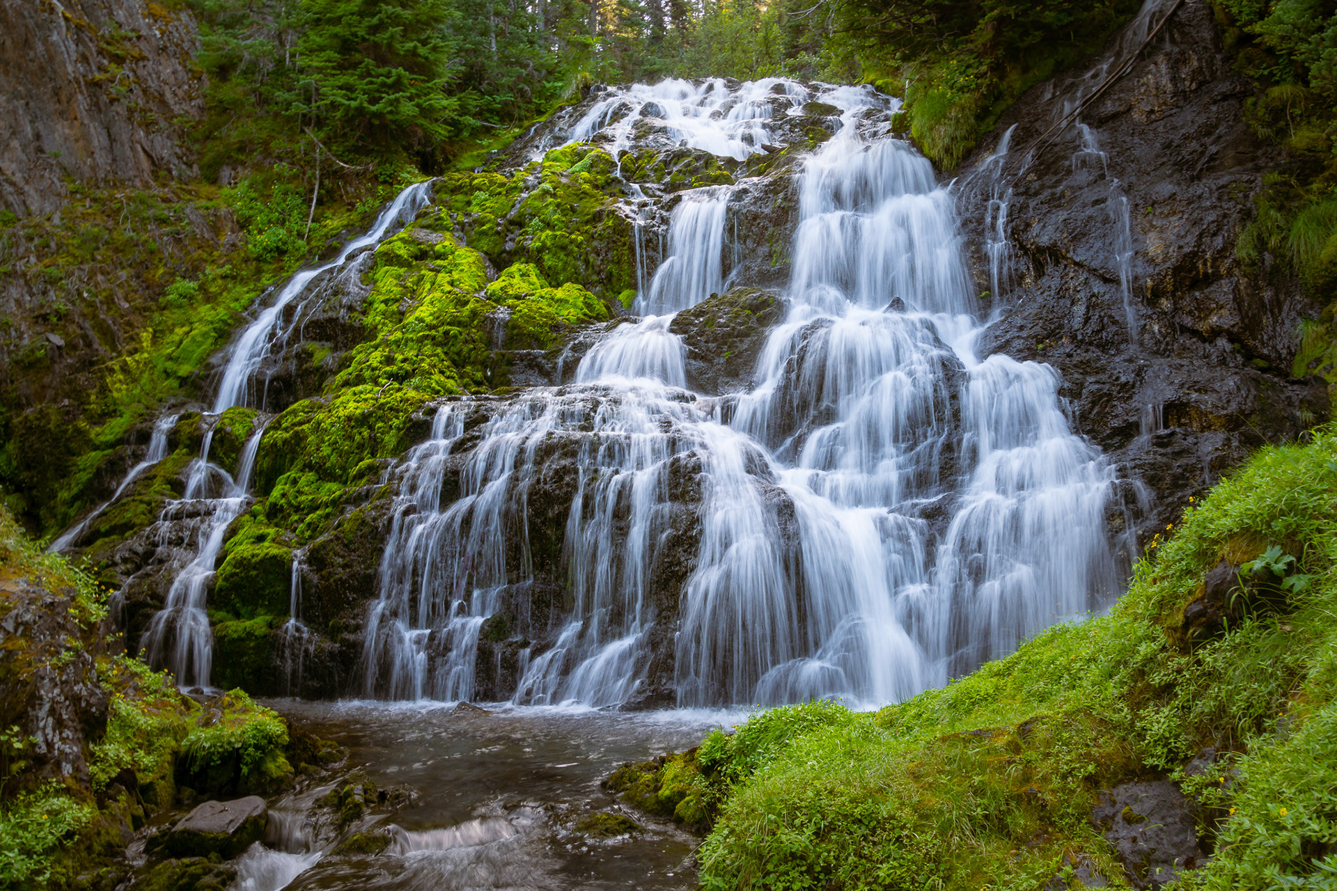 Grand Creek Waterfall, Olympic National Park