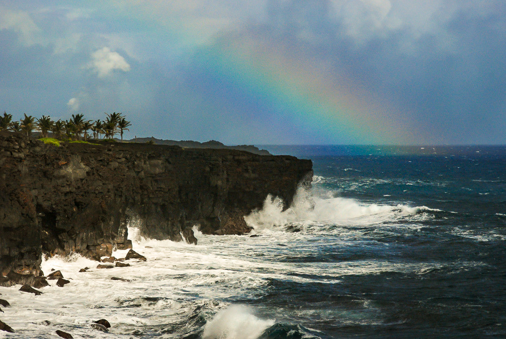 Rainbow over the Big Island