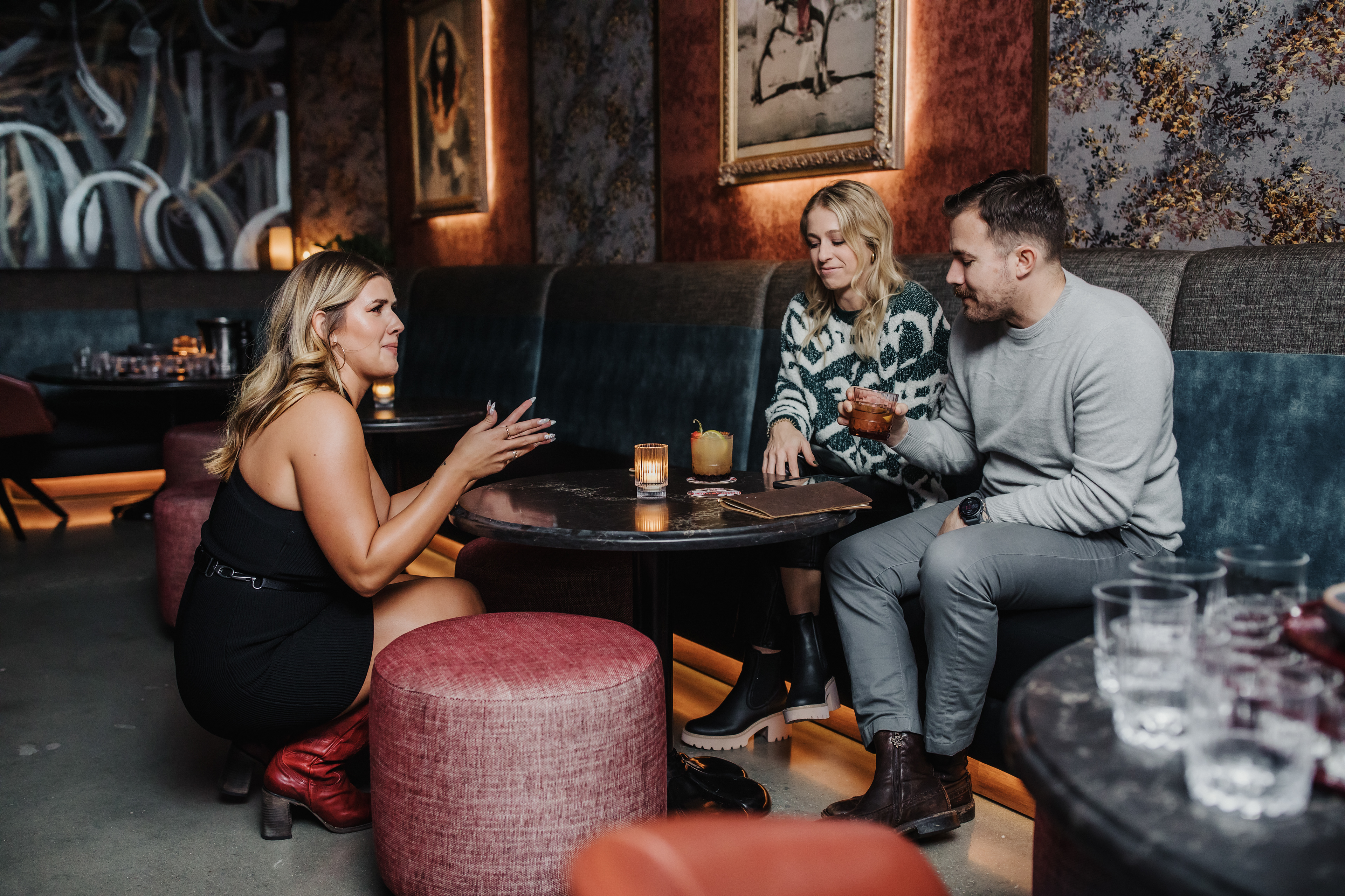Guests enjoy a variety of margaritas, tequilas and mezcals.