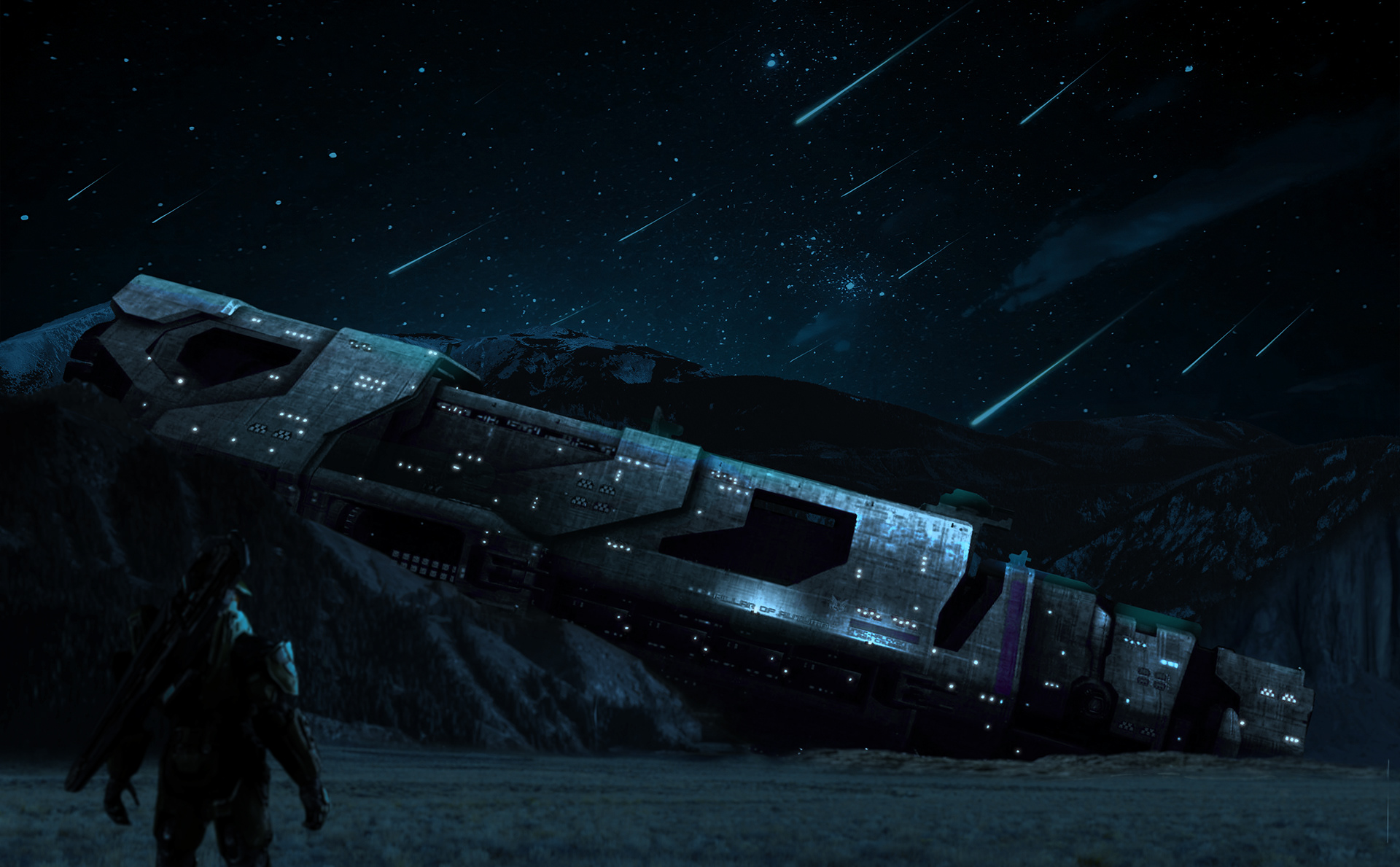 Photobashing Halo