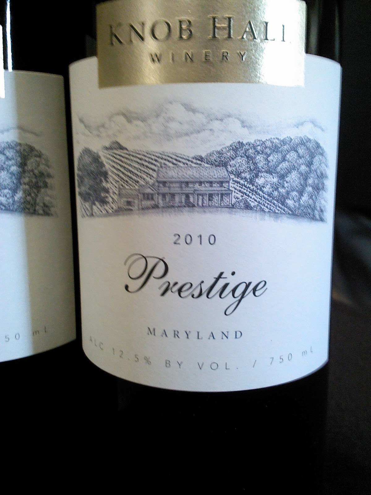 Knob Hall label design