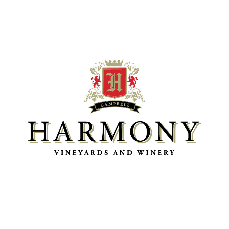 Harmony Vineyards logo design