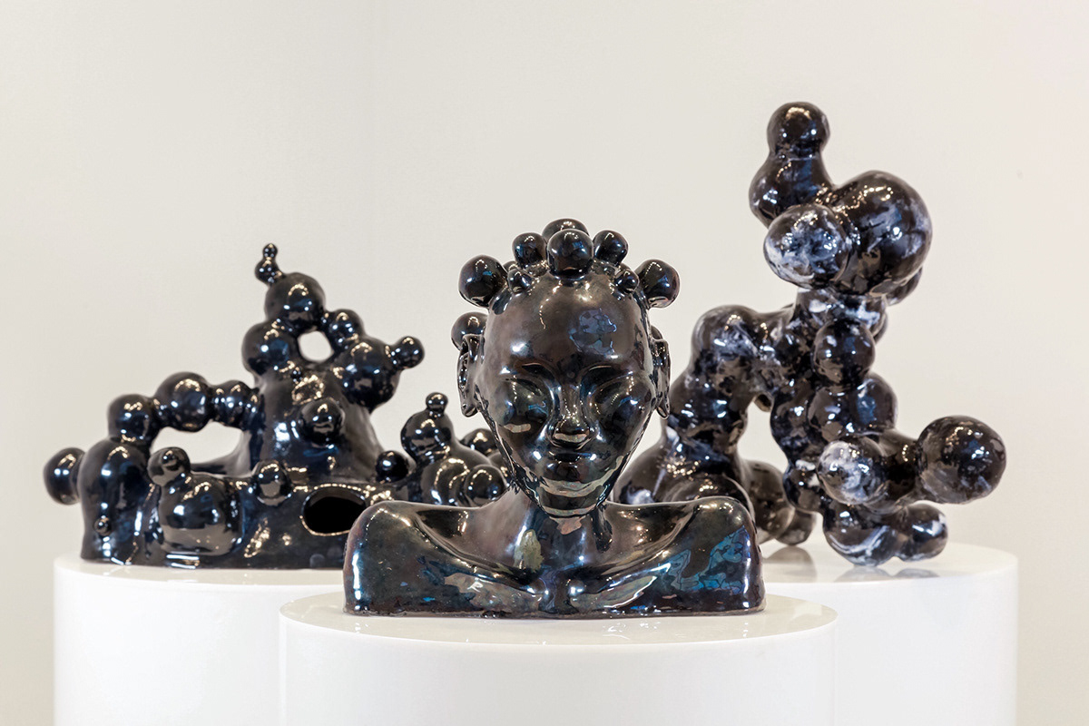 From "The In-between", Installation at 80 Washington SQE Gallery Disfigure Series, (2020)