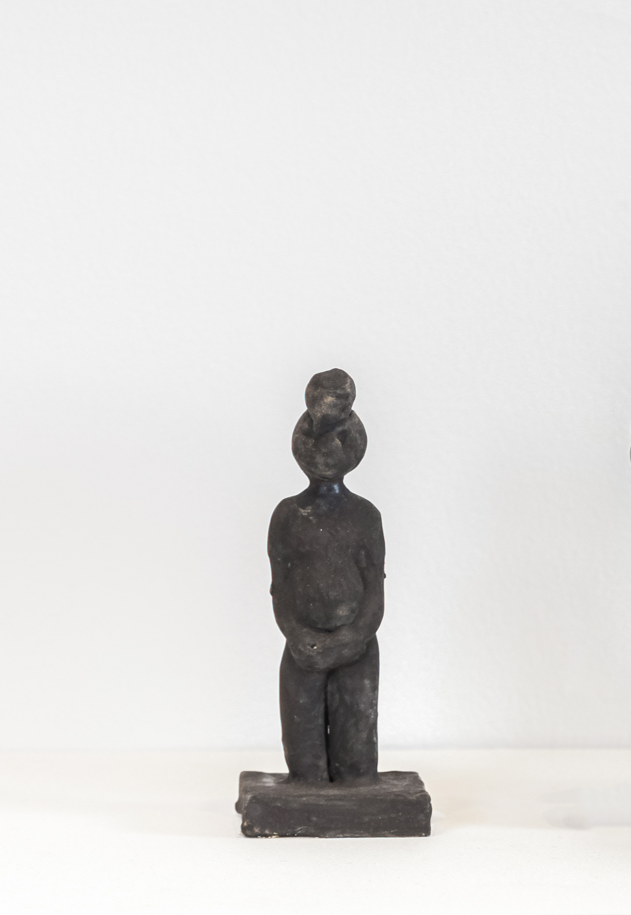 Shabti 01, (2019) 2 x 2 x 4 in. Ceramics