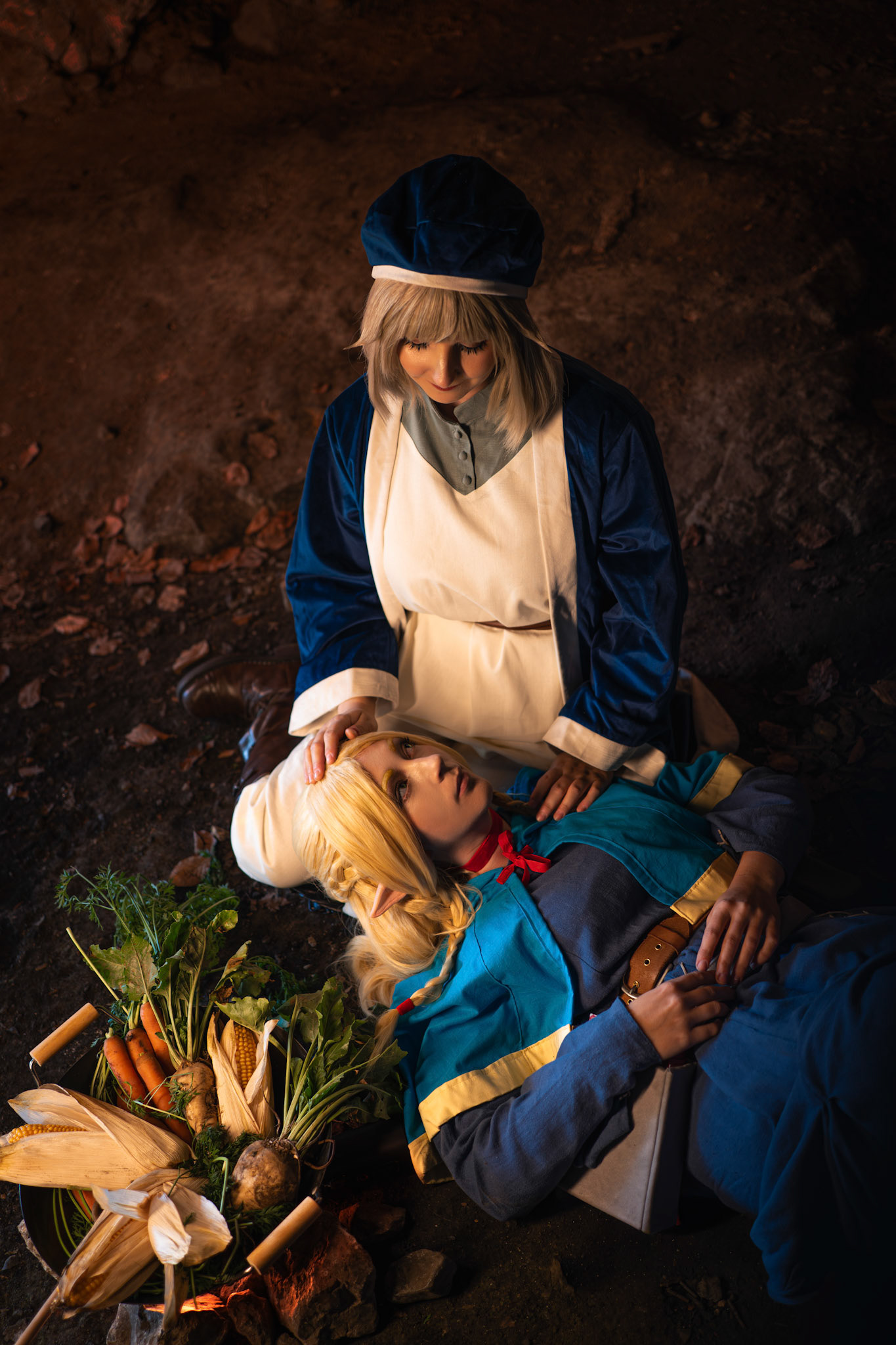 Falin (@sahhki) & Marcille (@martagocosplay)