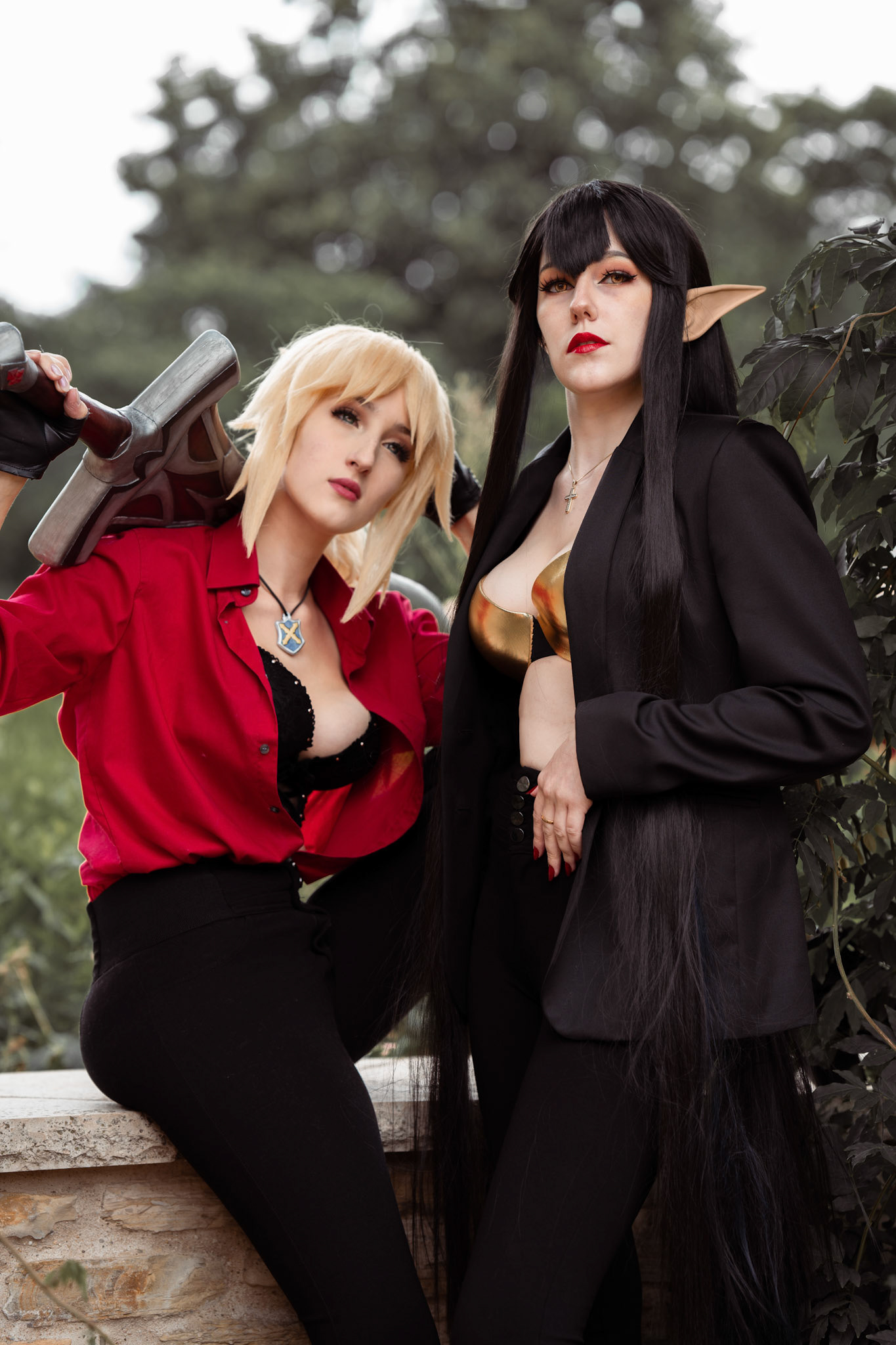 Seramires (@_lady_naima_) & Mordred (@dali_cos)