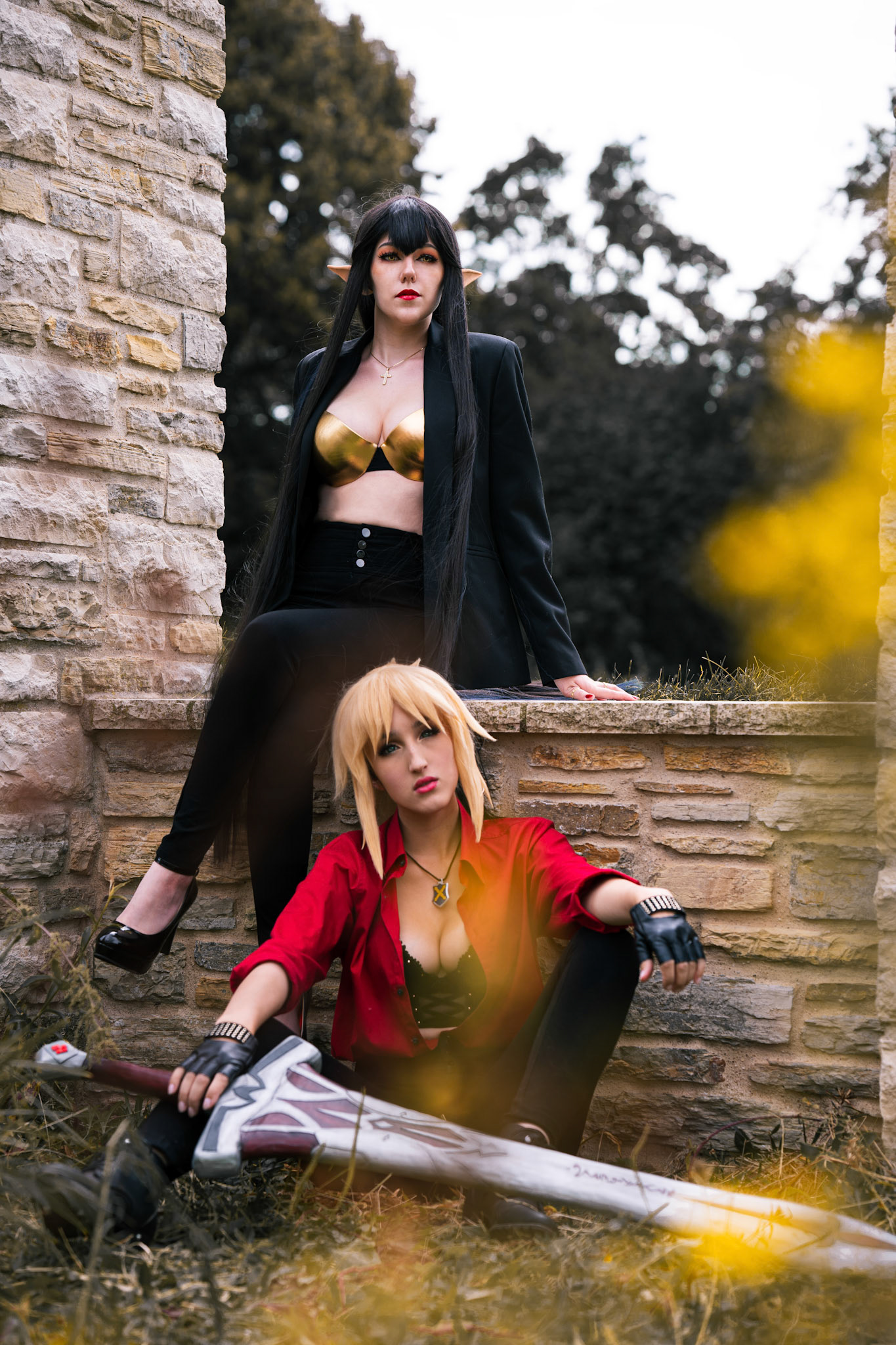 Seramires (@_lady_naima_) & Mordred (@dali_cos)