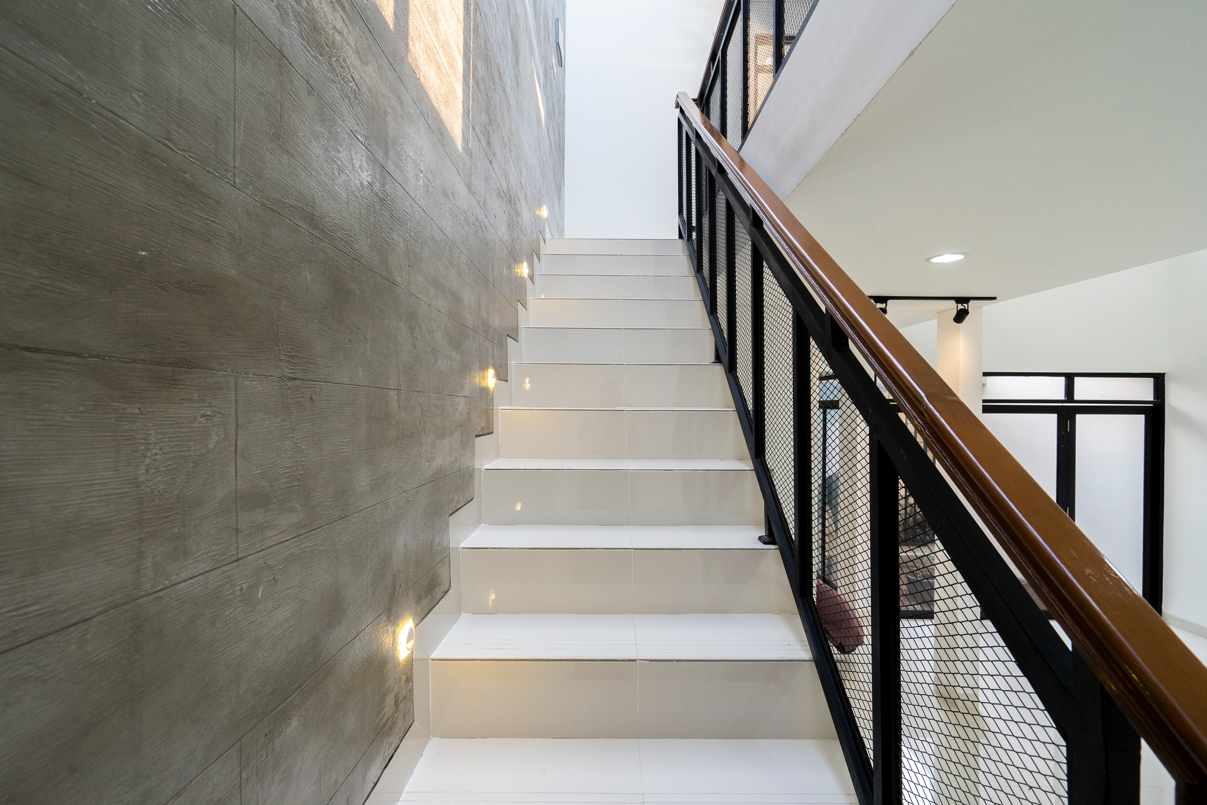 Tangga Desain Rumah Modern Kontemporer Arsitektur Rumah DAoleh Studio Slenpan
