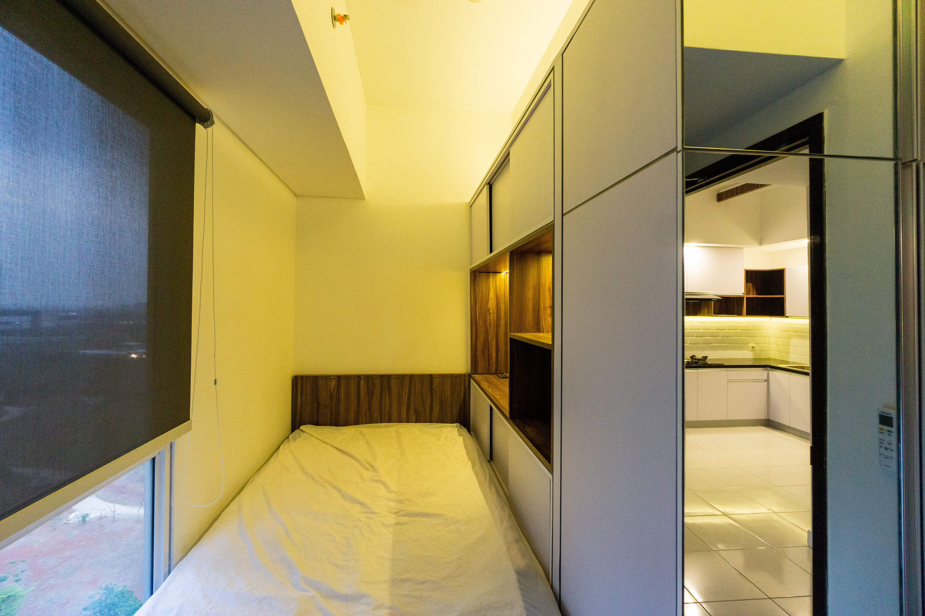 Kamar Anak Renovasi Interior Apartemen Jakarta Jabodetabek Cassa de Parco oleh Studio Slenpan