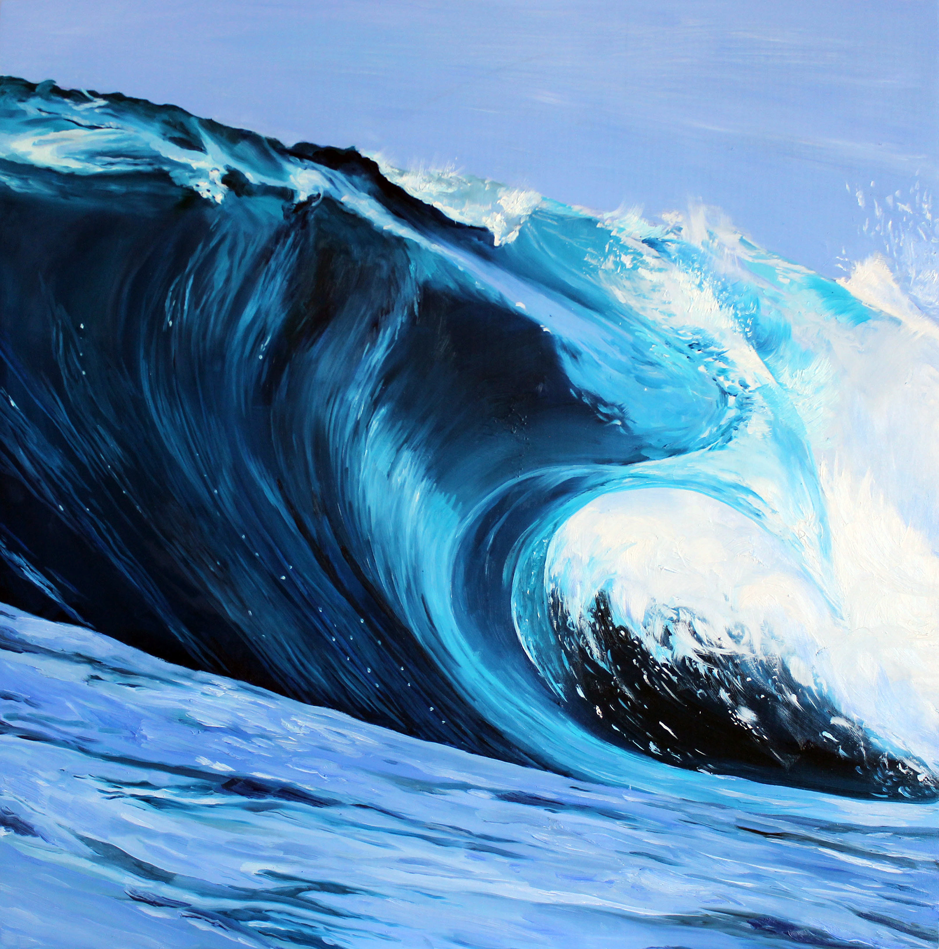 Oil on Wood 36” x 36”
