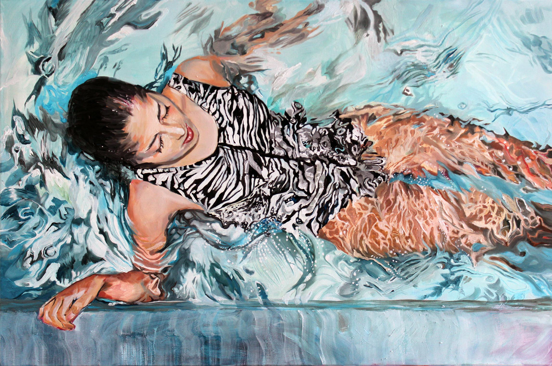 SOLD. 24x36" Oil on Canvas.